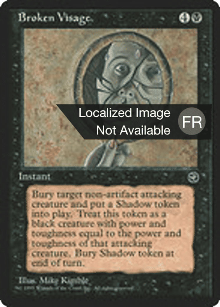 Visage brisé — Homelands — Magic: The Gathering