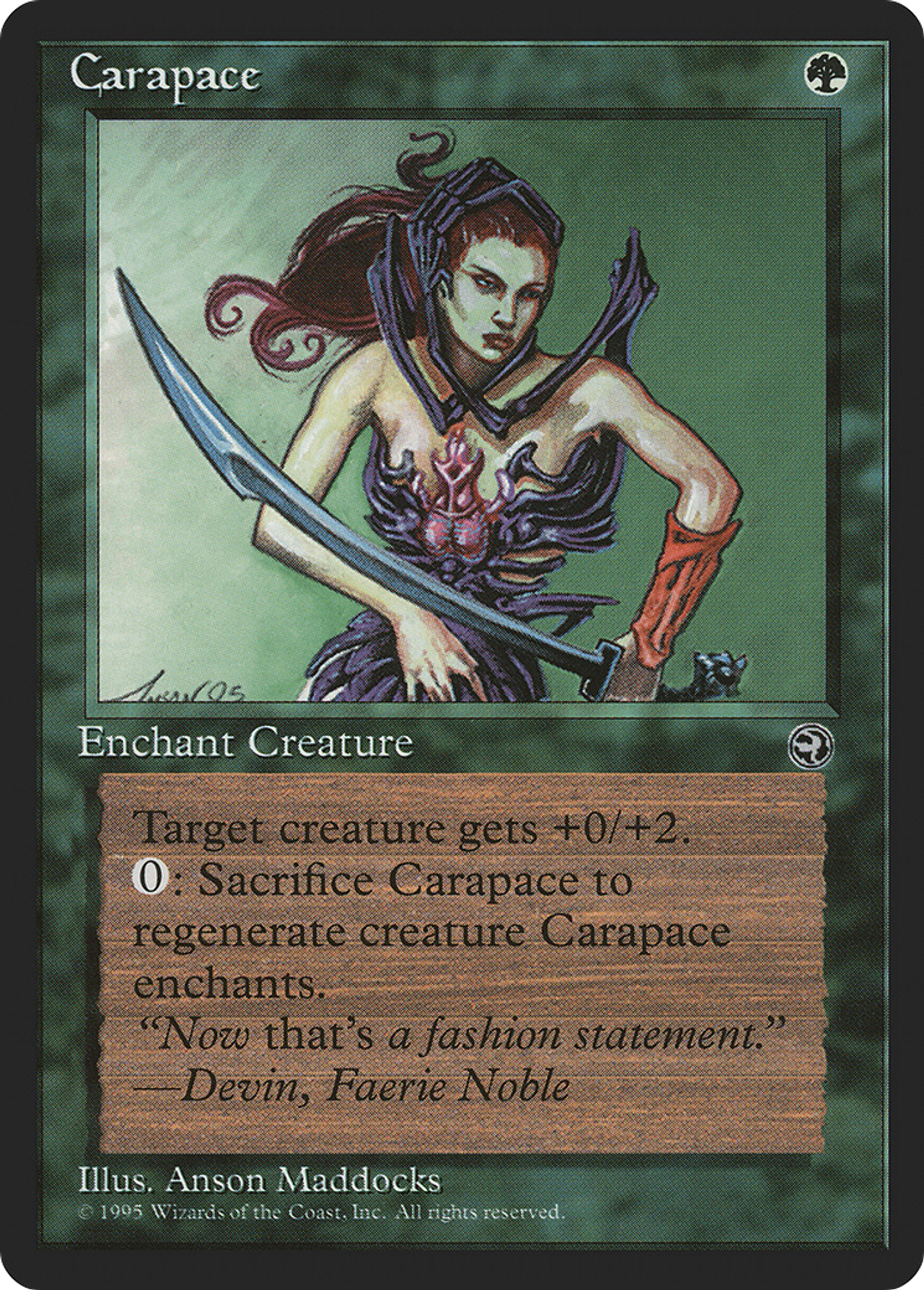 Carapace — Homelands — Magic: The Gathering