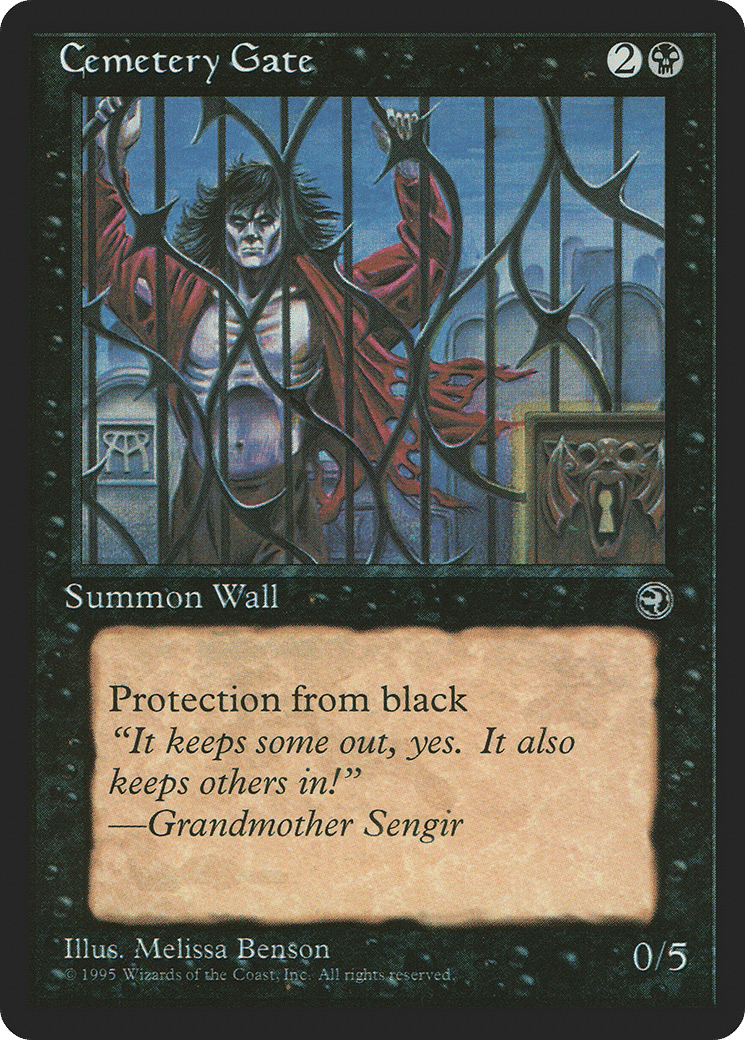 Cemetery Gate — Homelands — Magic: The Gathering