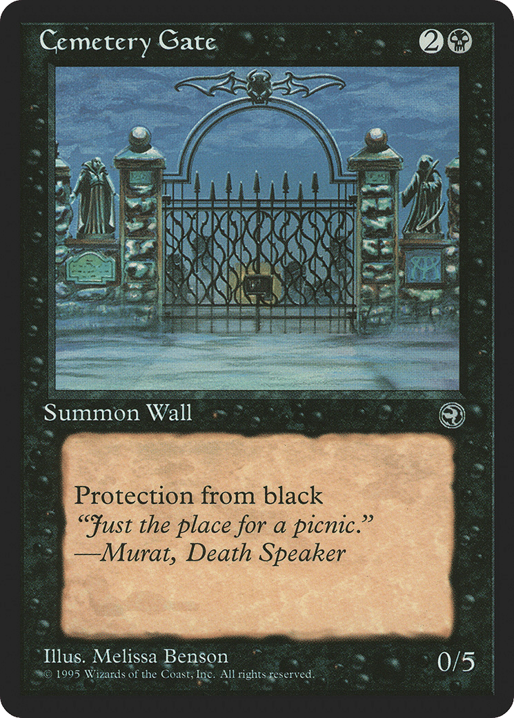 Cemetery Gate — Homelands — Magic: The Gathering