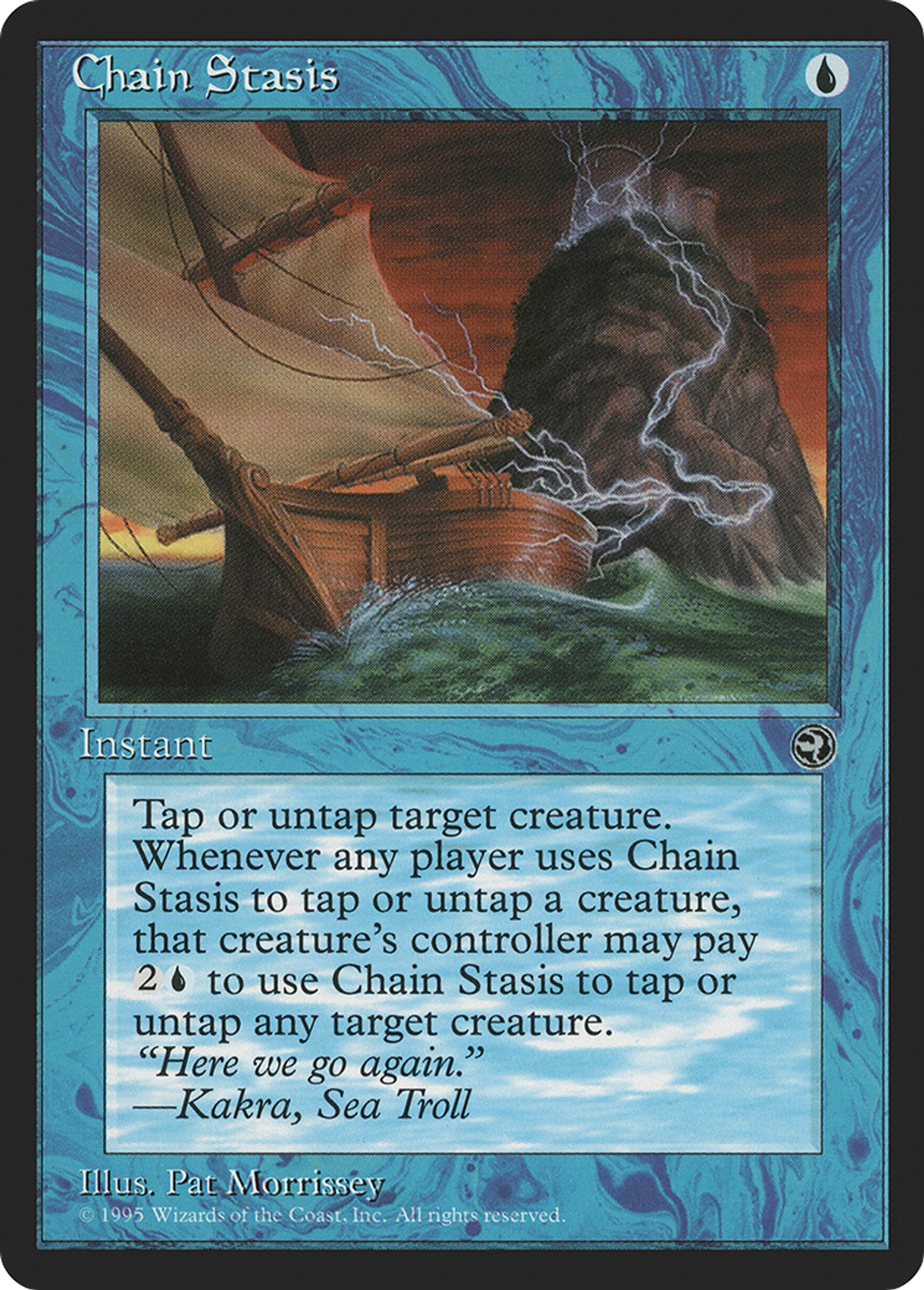 Stase en série — Homelands — Magic: The Gathering