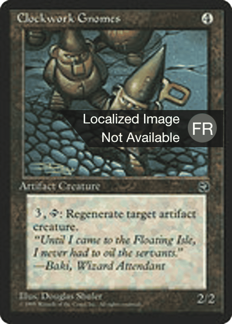 Gnomes mécaniques — Homelands — Magic: The Gathering