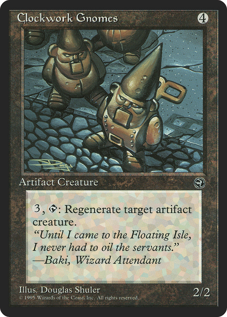 Clockwork Gnomes — Homelands — Magic: The Gathering