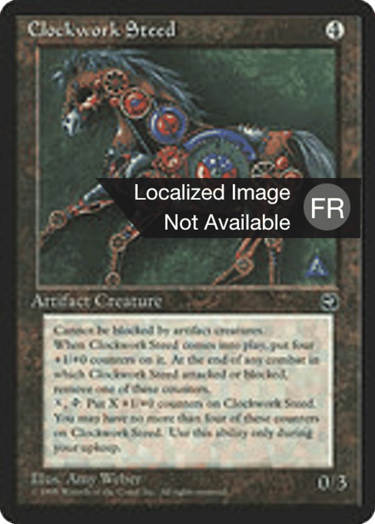 Destrier mécanique — Homelands — Magic: The Gathering
