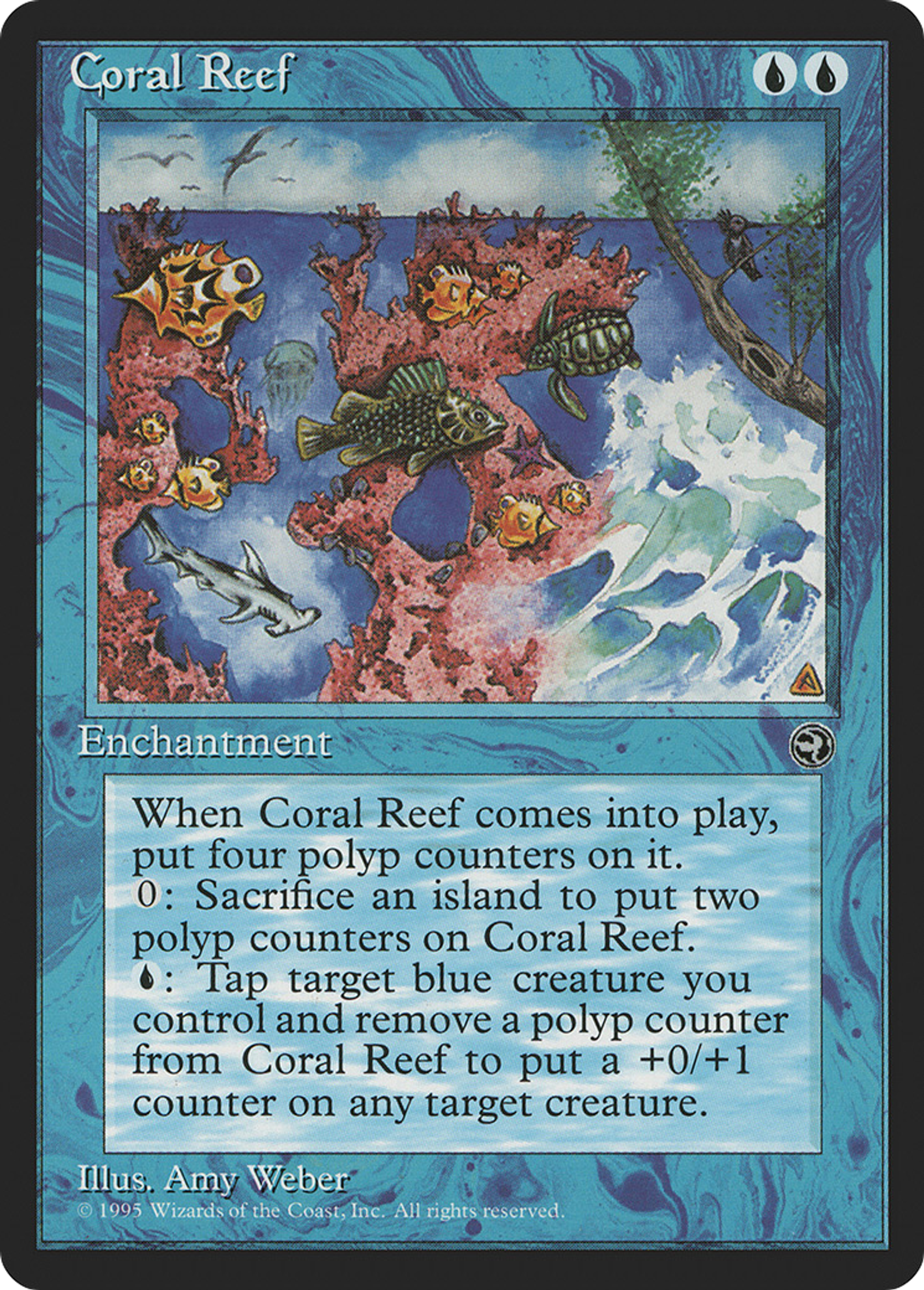 Récif corallien — Homelands — Magic: The Gathering