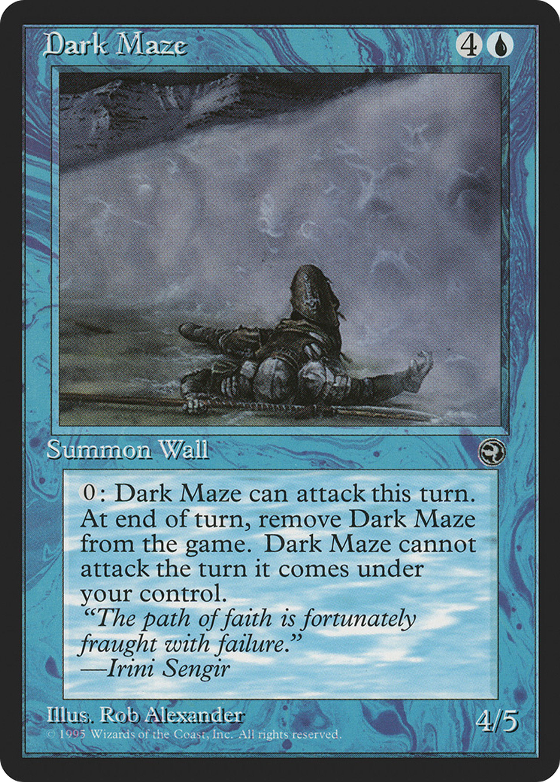 Obscur dédale — Homelands — Magic: The Gathering