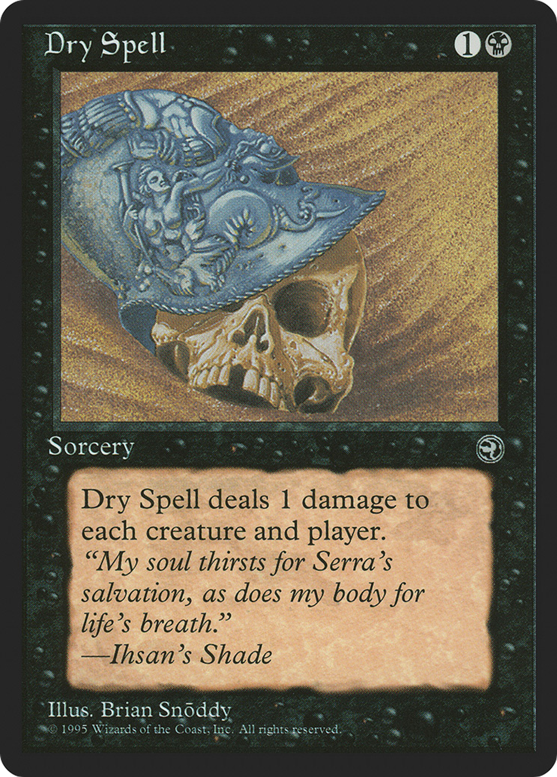 Sort de dessèchement — Homelands — Magic: The Gathering