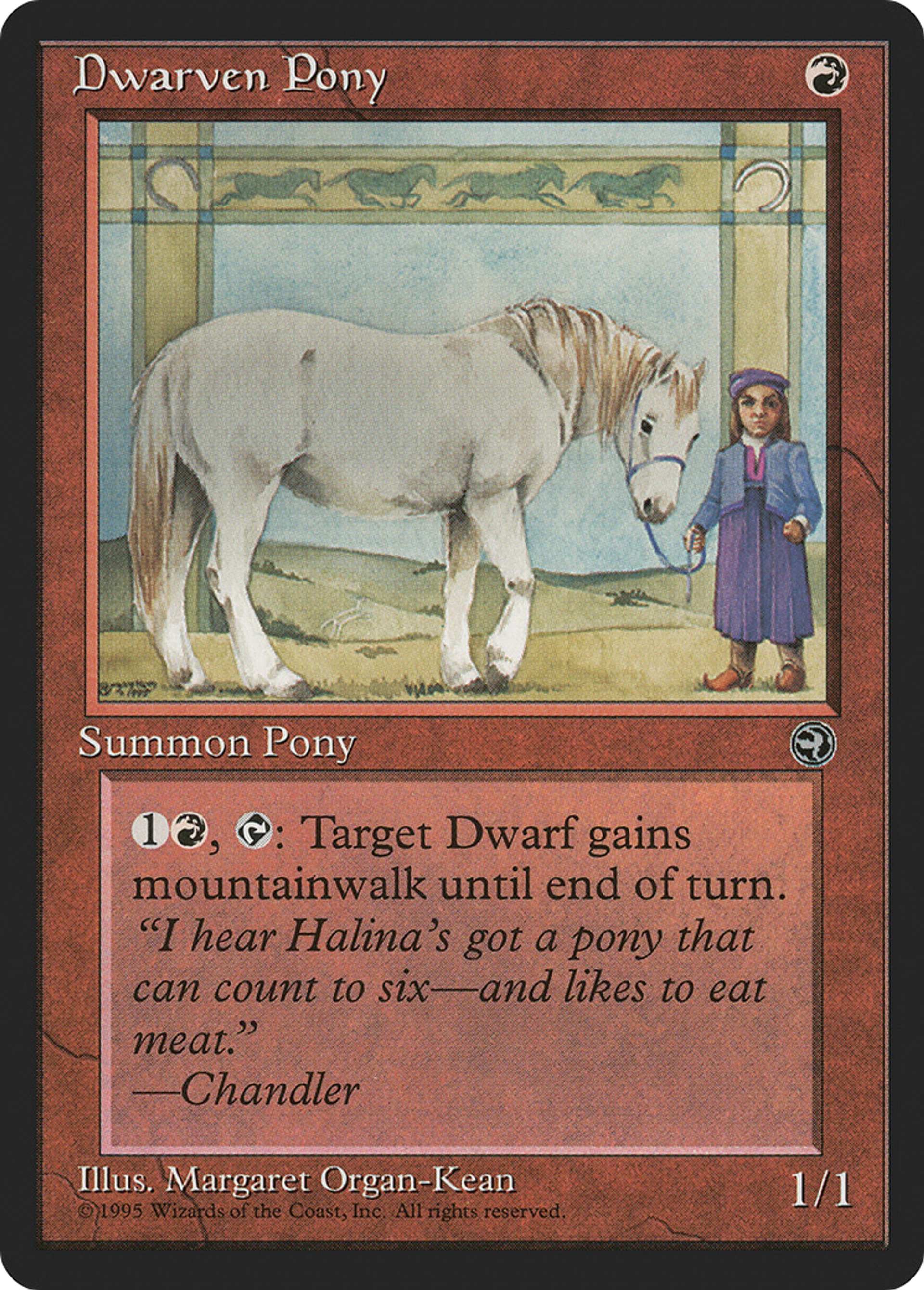 Poney des nains — Homelands — Magic: The Gathering