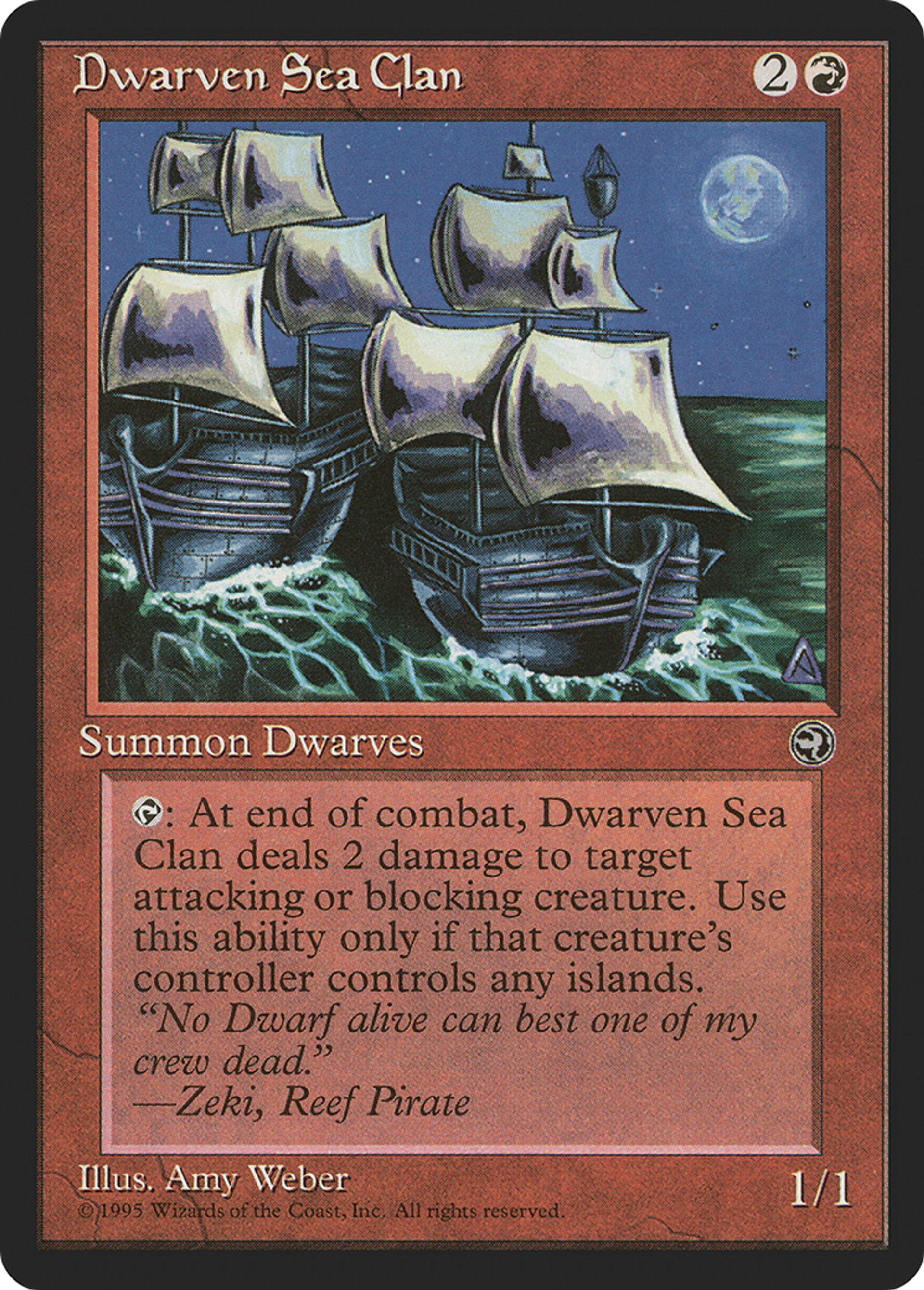 Clan des mariniers nains — Homelands — Magic: The Gathering