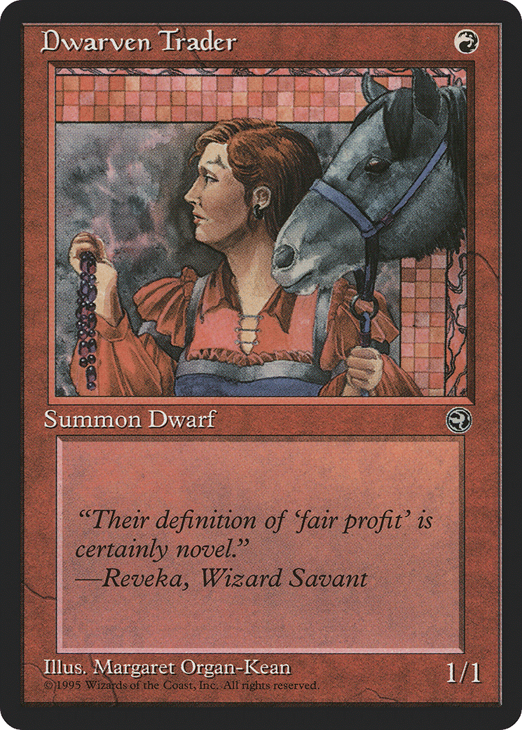 Dwarven Trader — Homelands — Magic: The Gathering