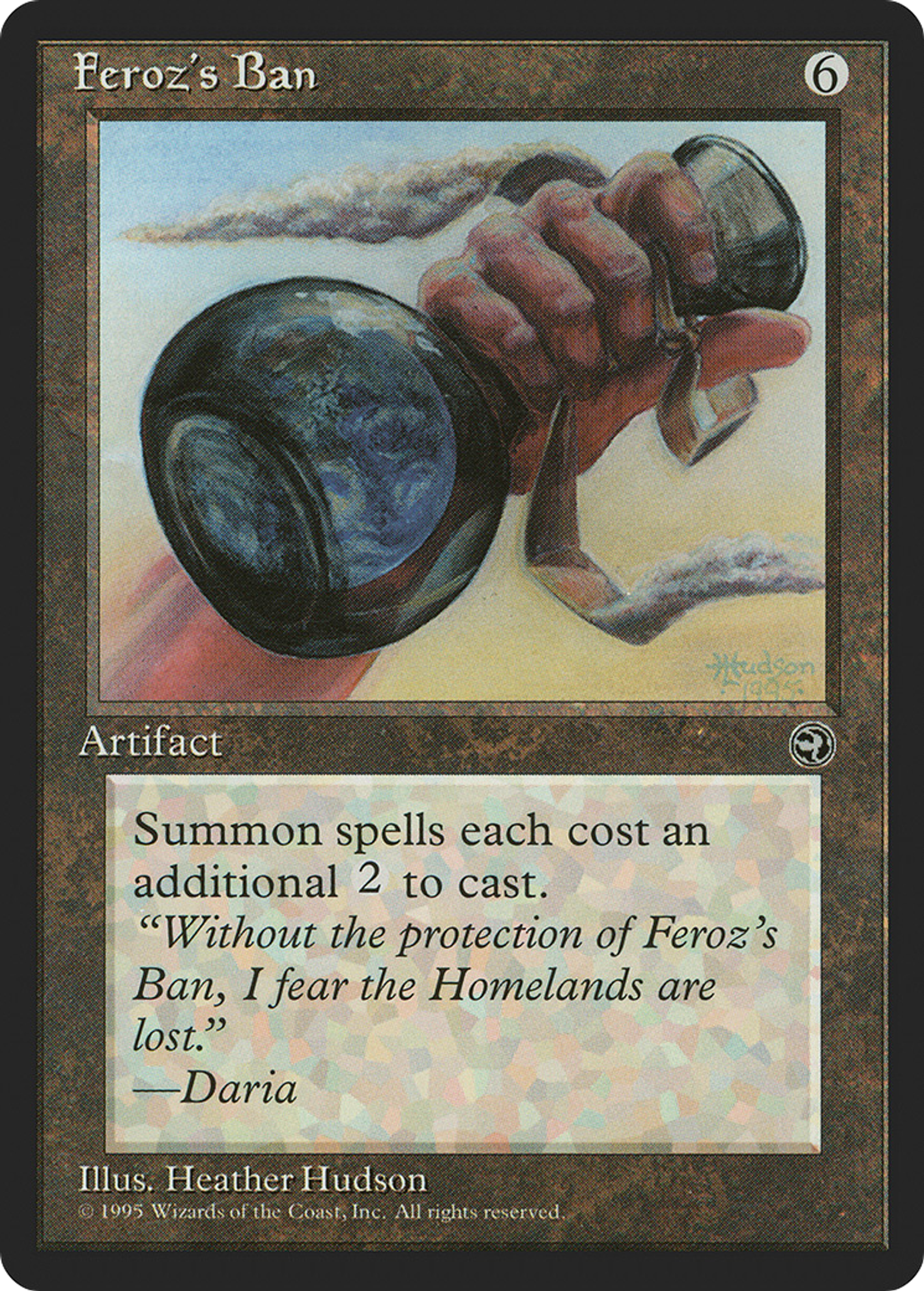 Bannissement selon Feroz — Homelands — Magic: The Gathering