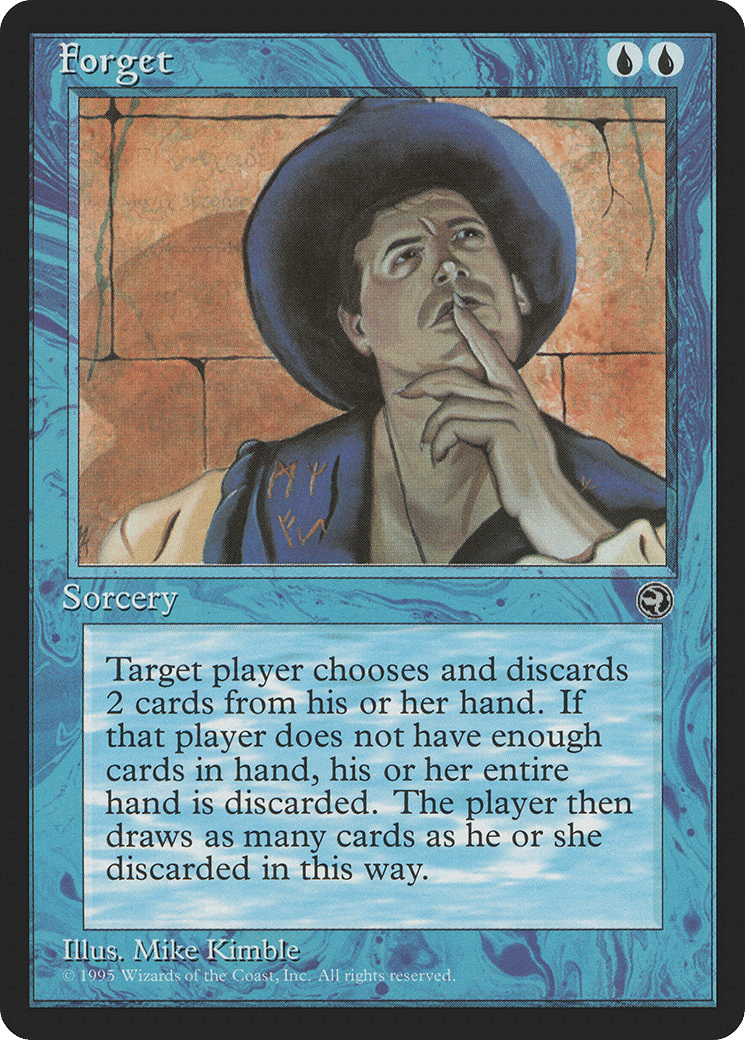Forget — Homelands — Magic: The Gathering