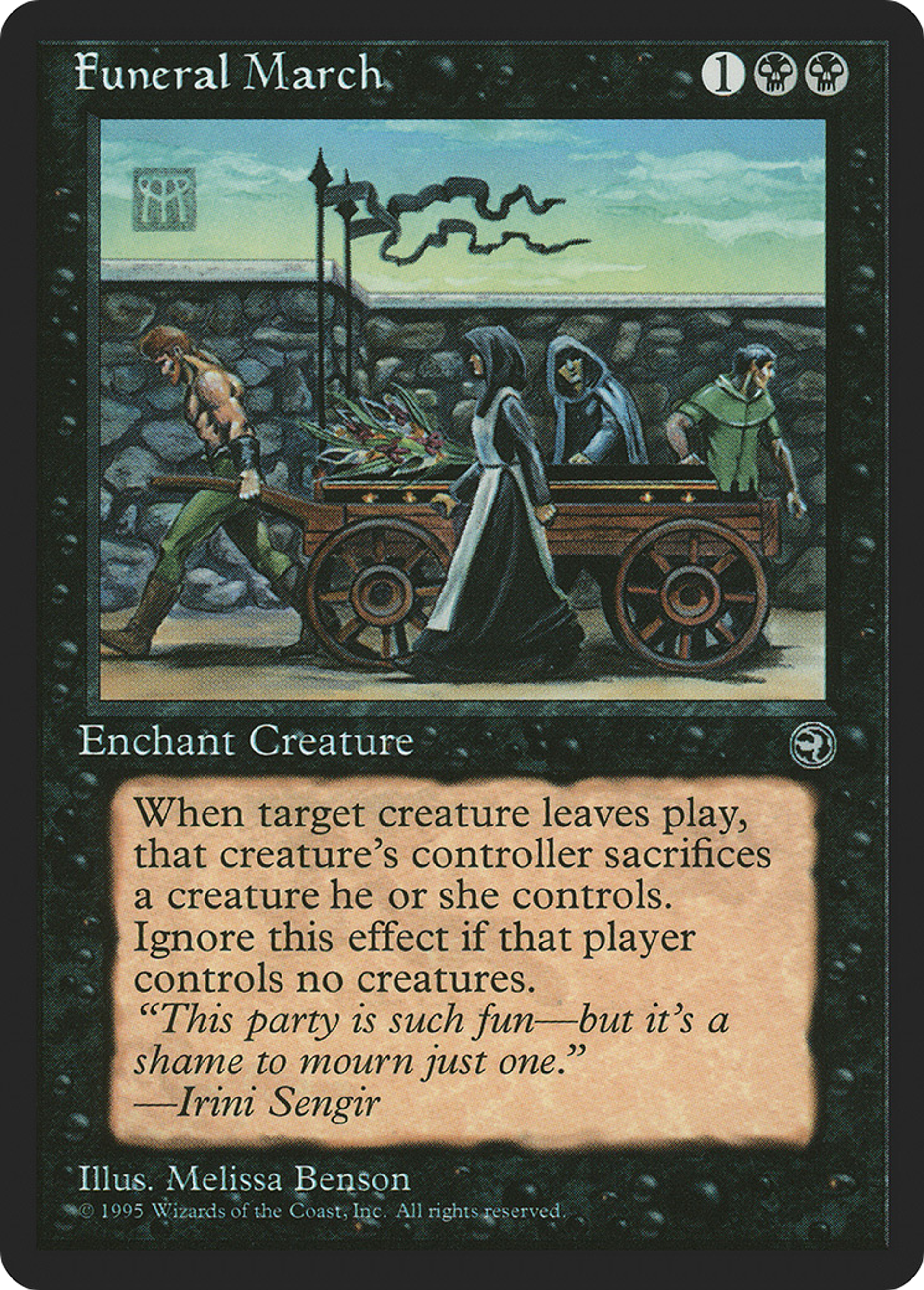 Cortège funèbre — Homelands — Magic: The Gathering
