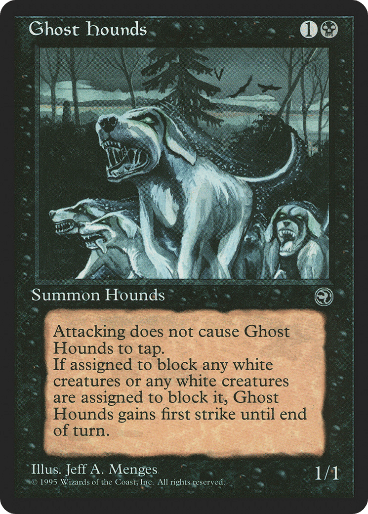 Ghost Hounds — Homelands — Magic: The Gathering