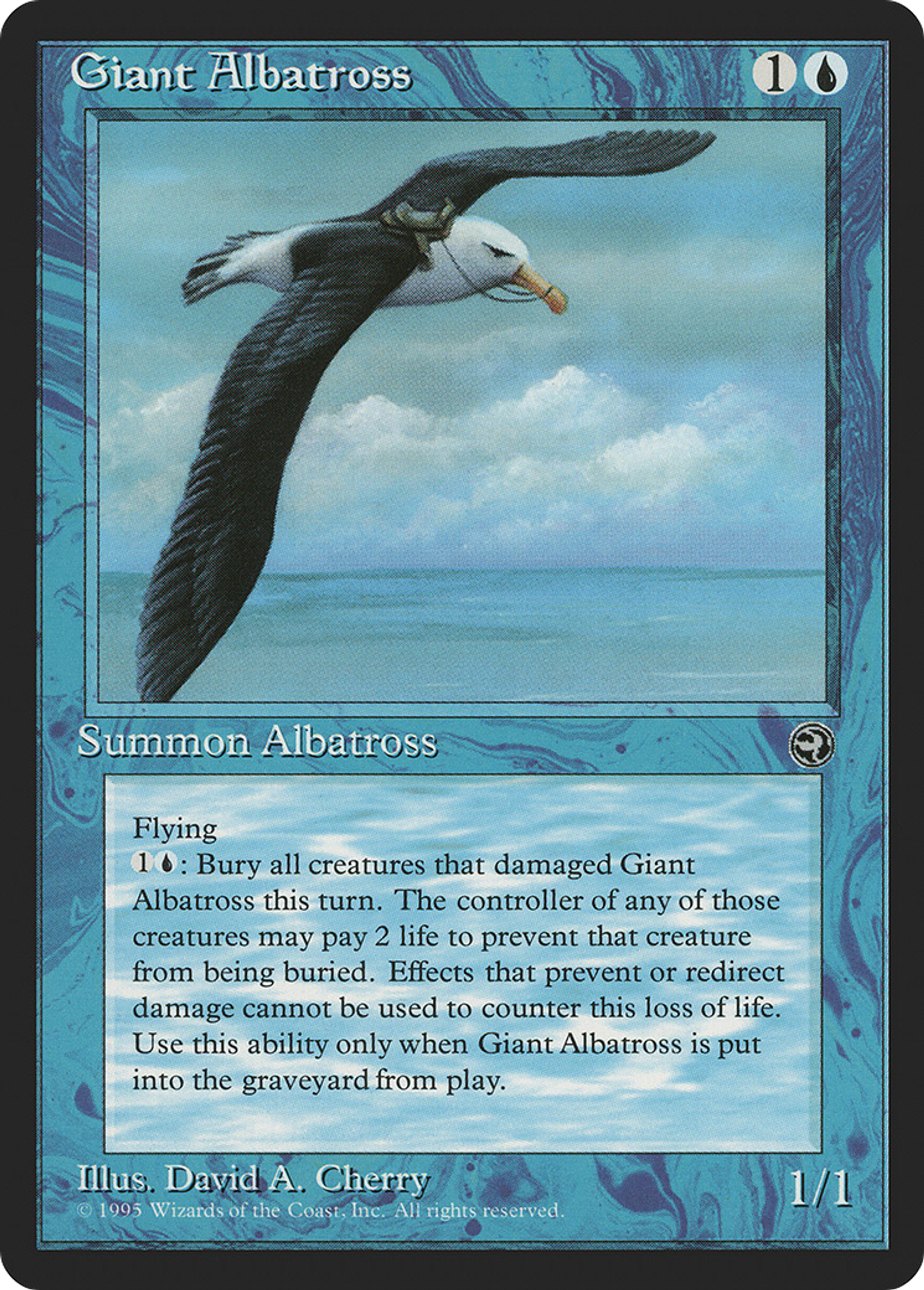 Albatros géant — Homelands — Magic: The Gathering