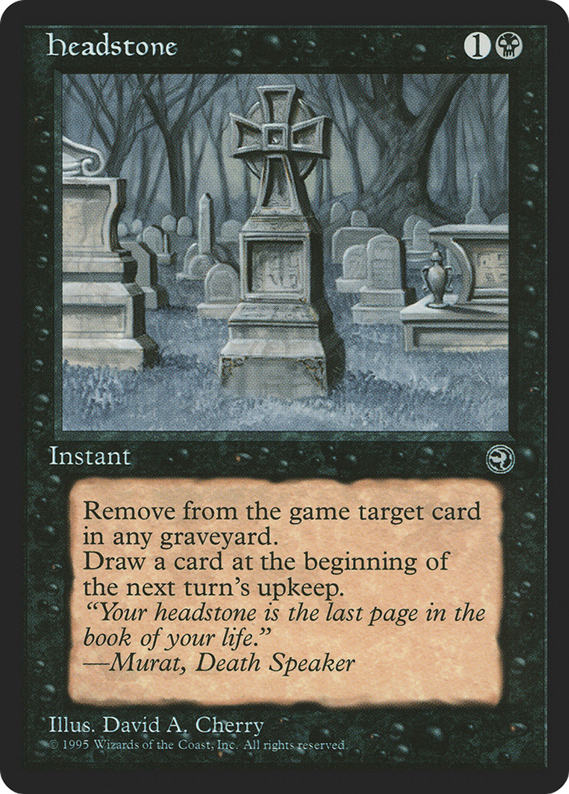 Pierre tombale — Homelands — Magic: The Gathering
