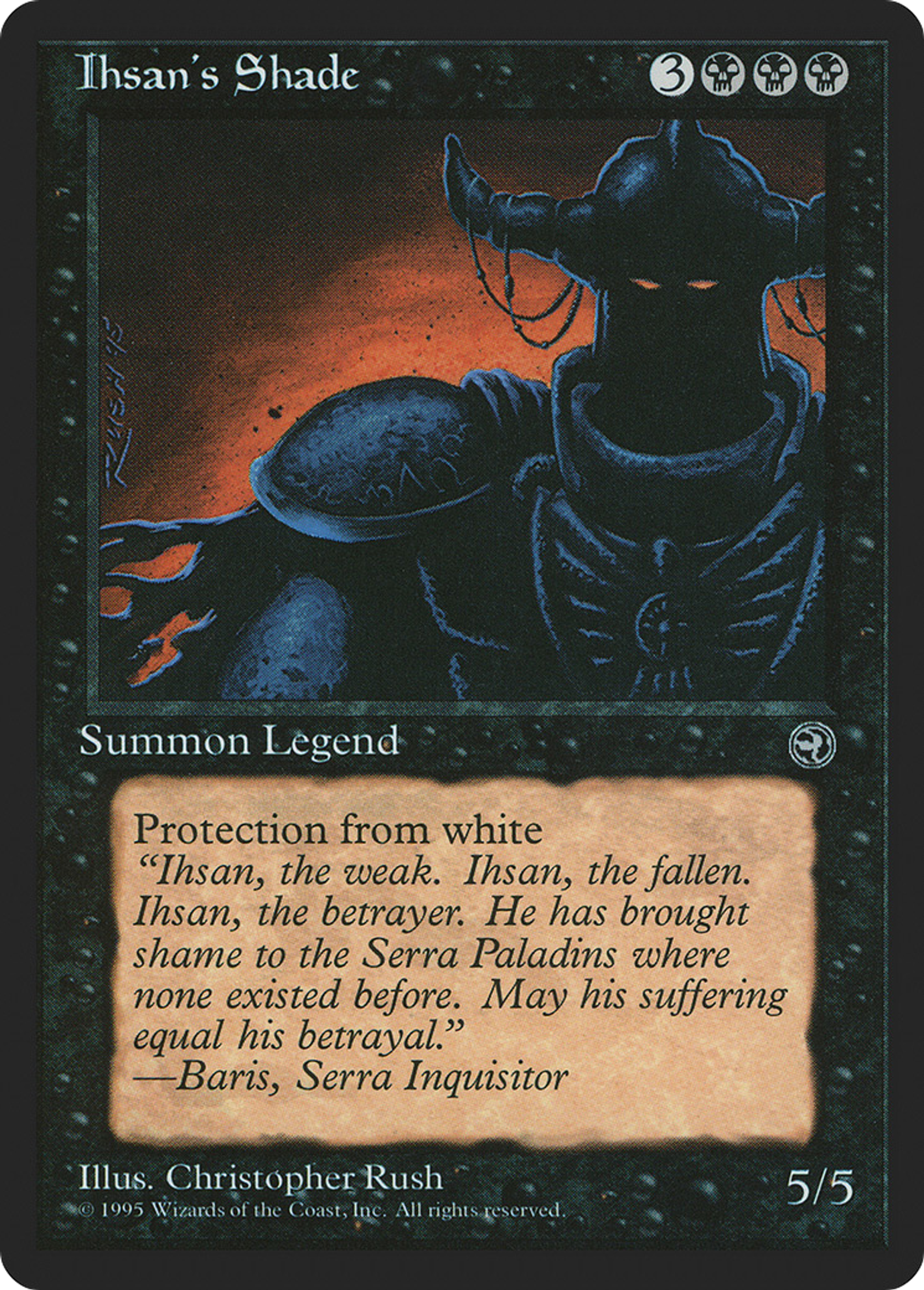 L'ombre d'Ihssân — Homelands — Magic: The Gathering