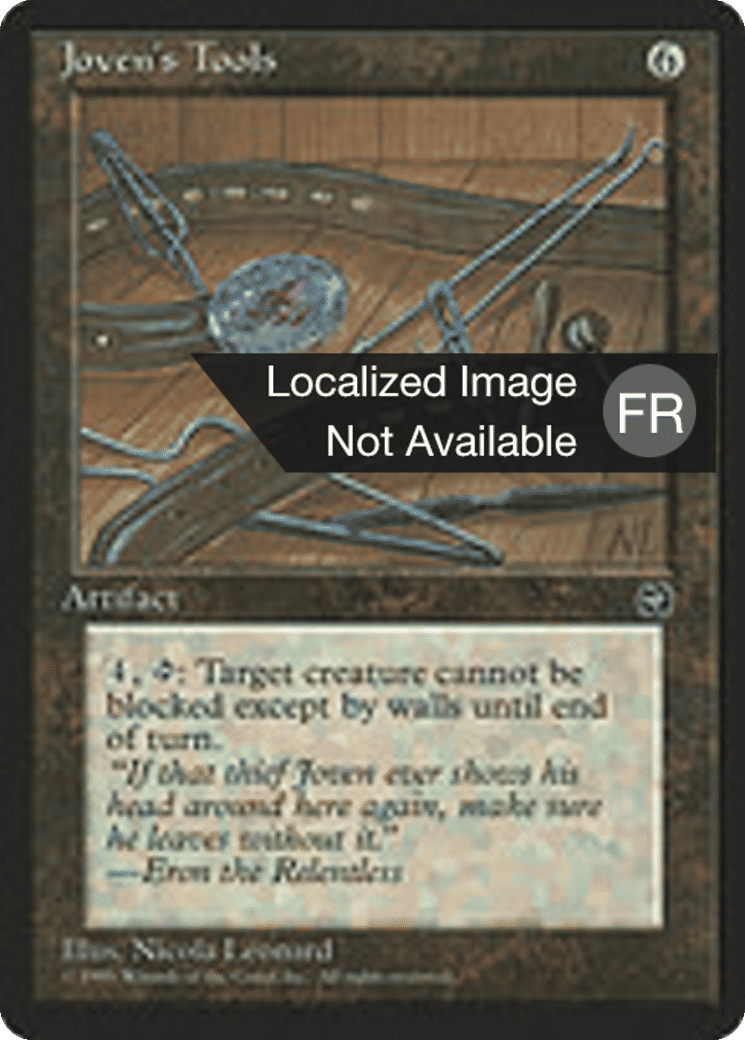 Outils de Joven — Homelands — Magic: The Gathering