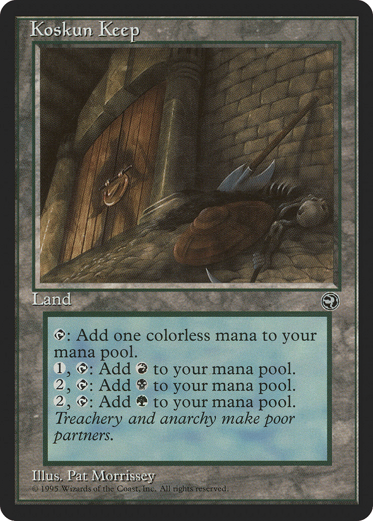 Koskun Keep — Homelands — Magic: The Gathering