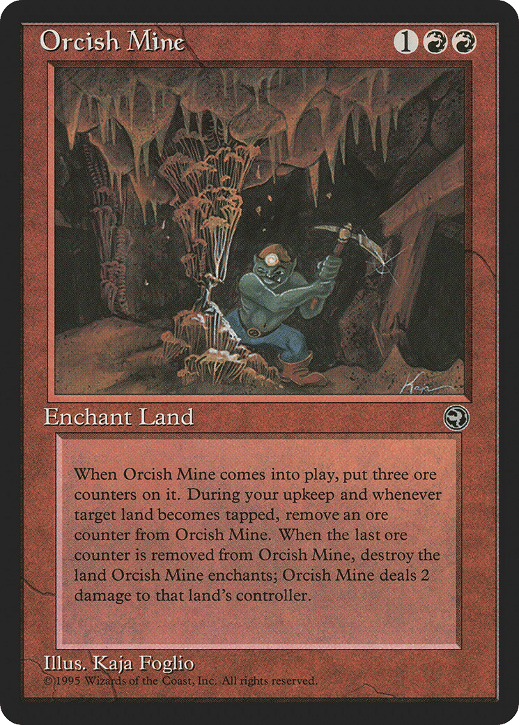 Orcish Mine — Homelands — Magic: The Gathering