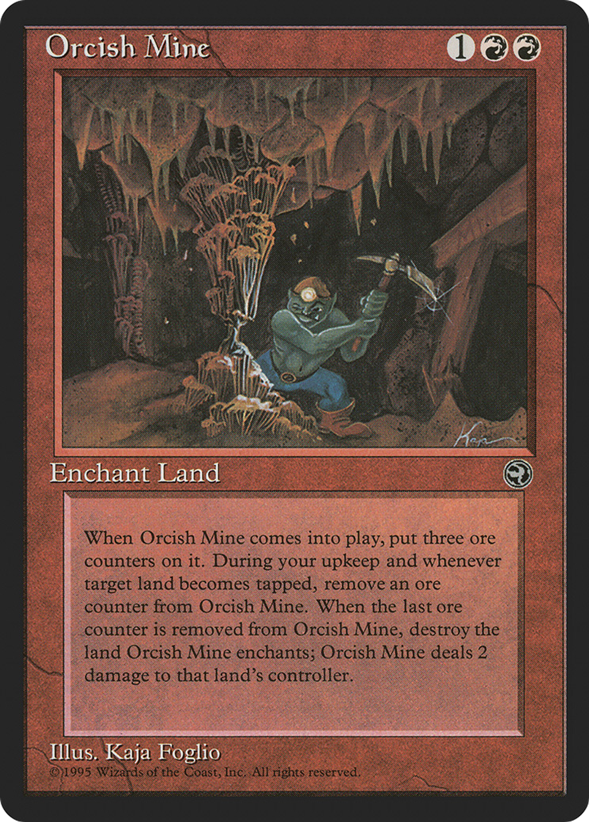 Mine orque — Homelands — Magic: The Gathering