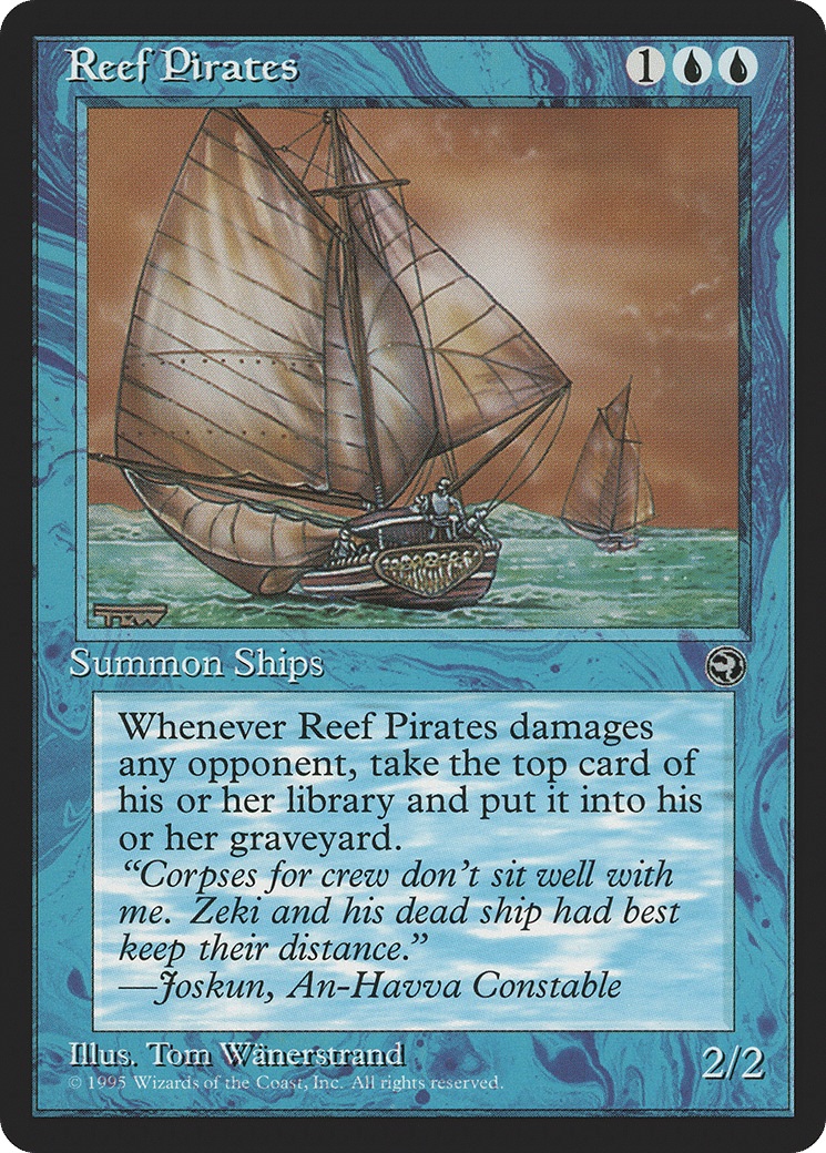 Reef Pirates — Homelands — Magic: The Gathering