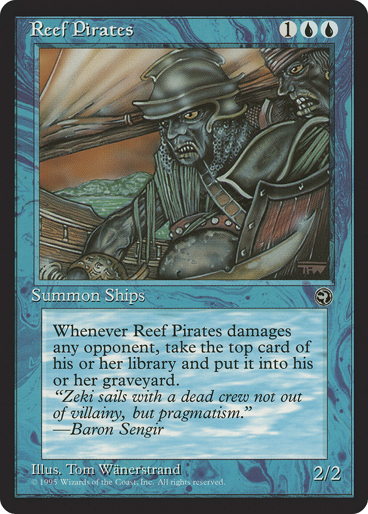 Reef Pirates — Homelands — Magic: The Gathering