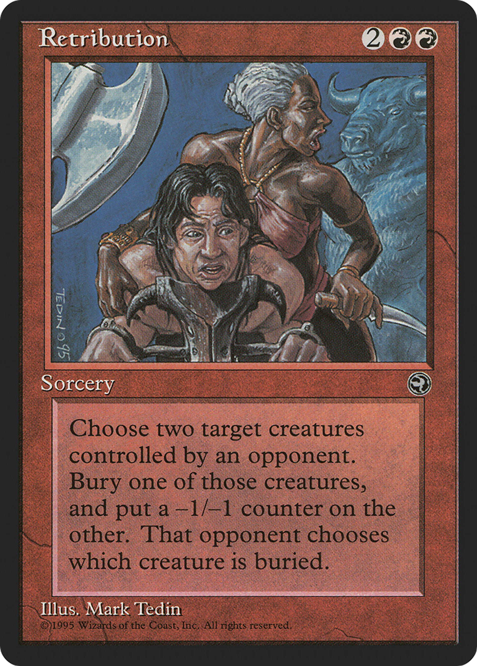 Châtiment — Homelands — Magic: The Gathering