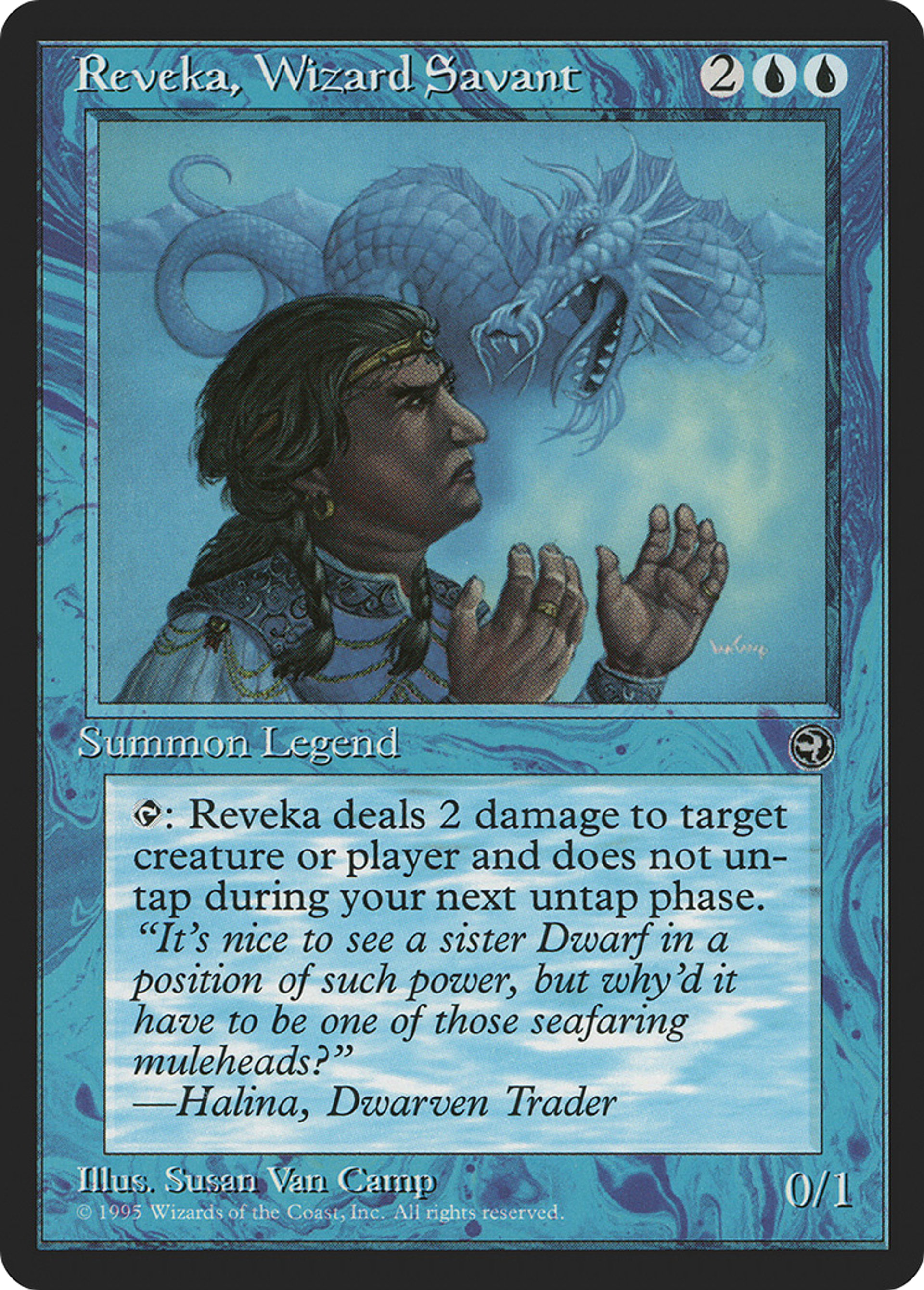 Reveka, SajMage — Homelands — Magic: The Gathering
