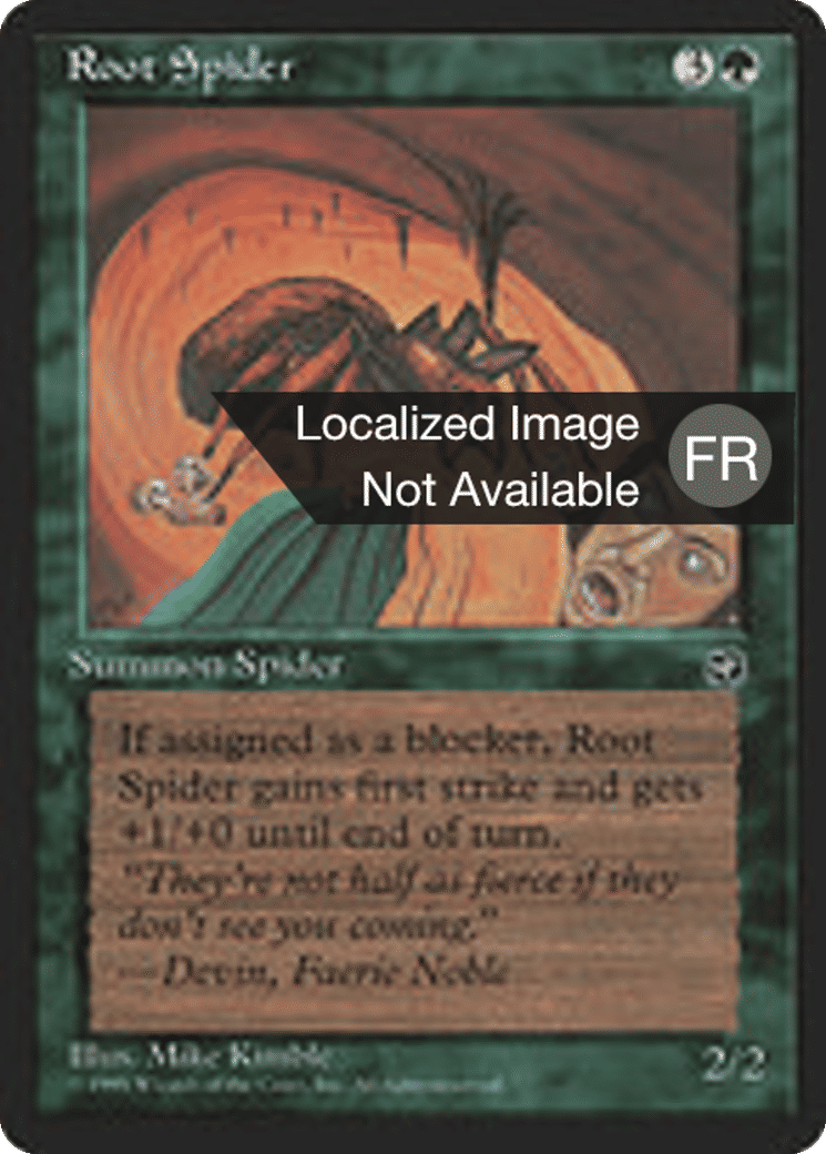 Araignée des souches — Homelands — Magic: The Gathering