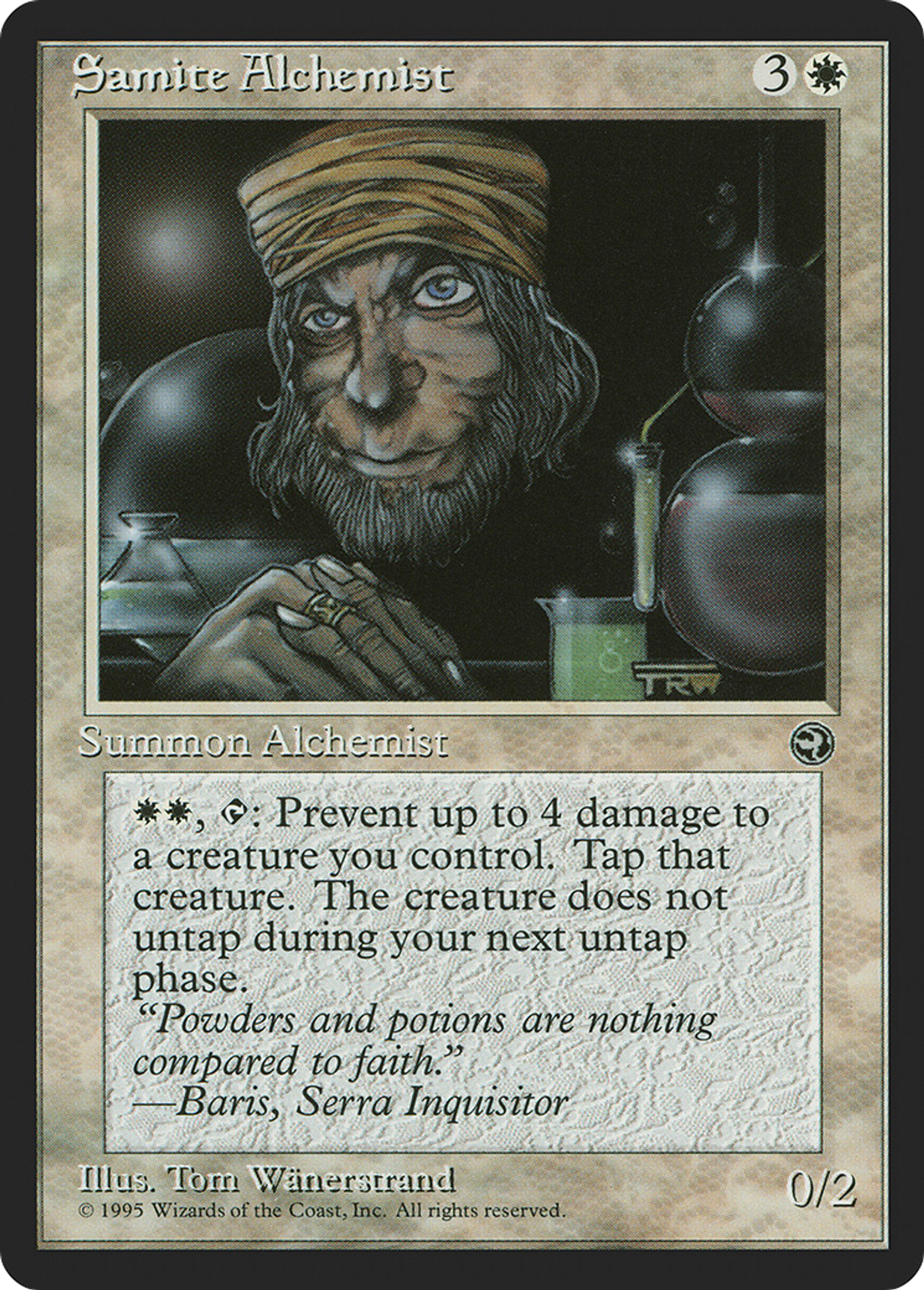 Samite Alchemist — Homelands — Magic: The Gathering
