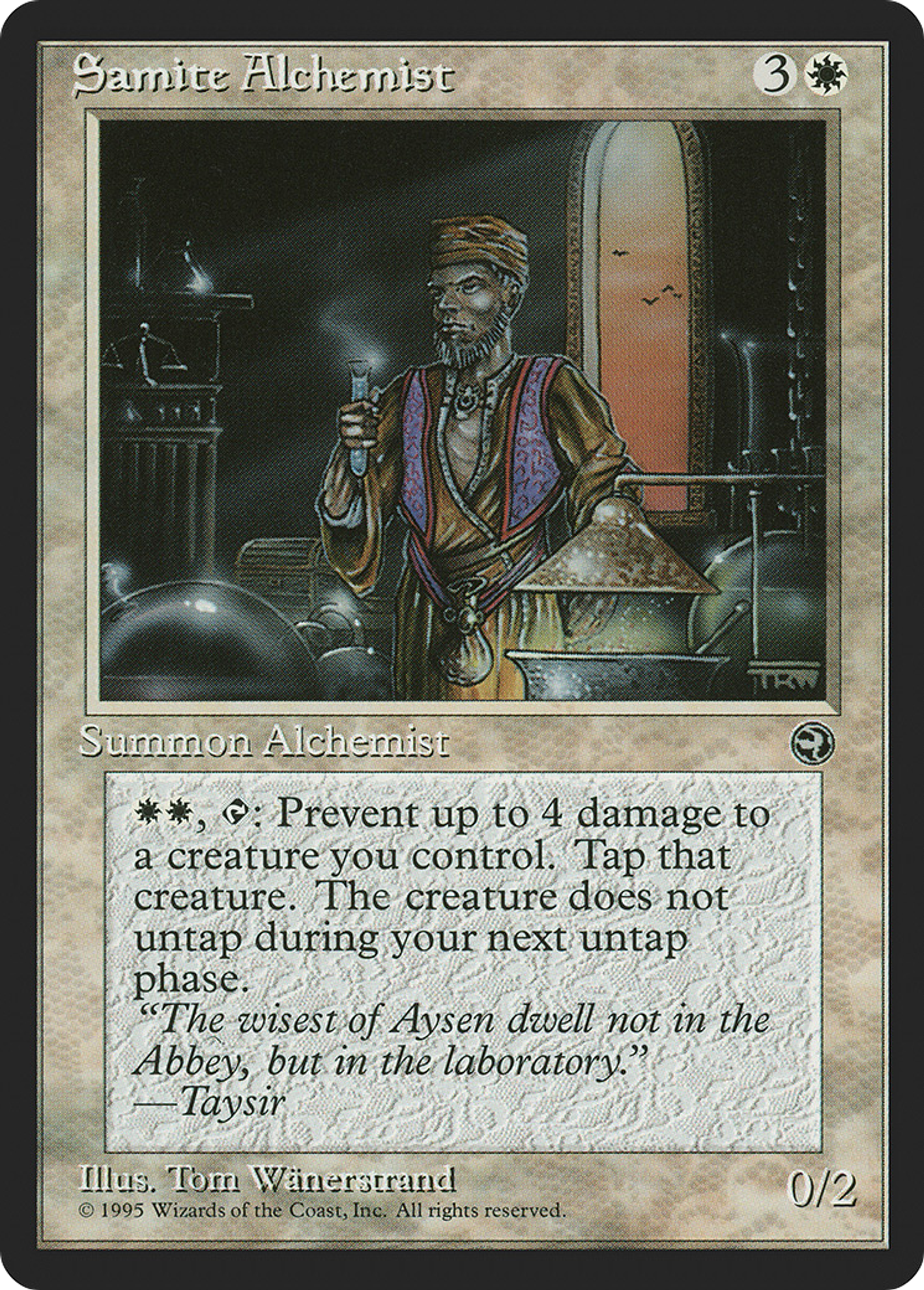 Samite Alchemist — Homelands — Magic: The Gathering