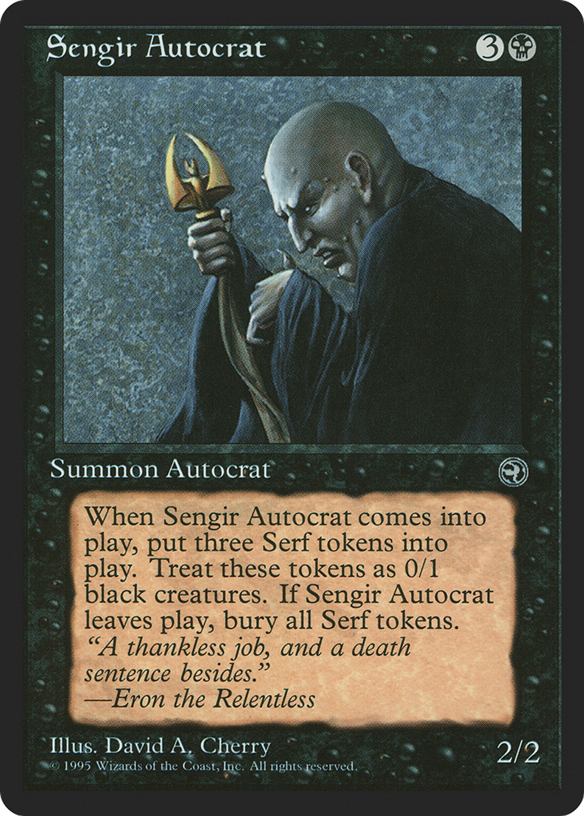 Autocrate sengien — Homelands — Magic: The Gathering