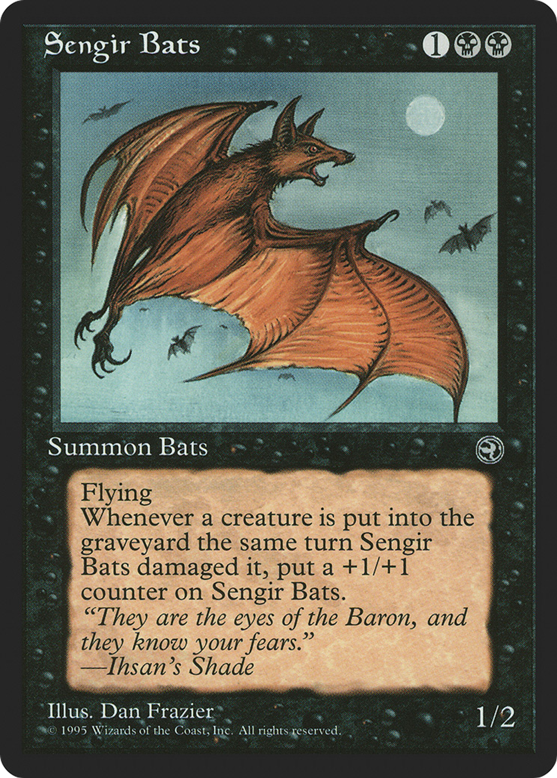 Chauves-souris sengiennes — Homelands — Magic: The Gathering