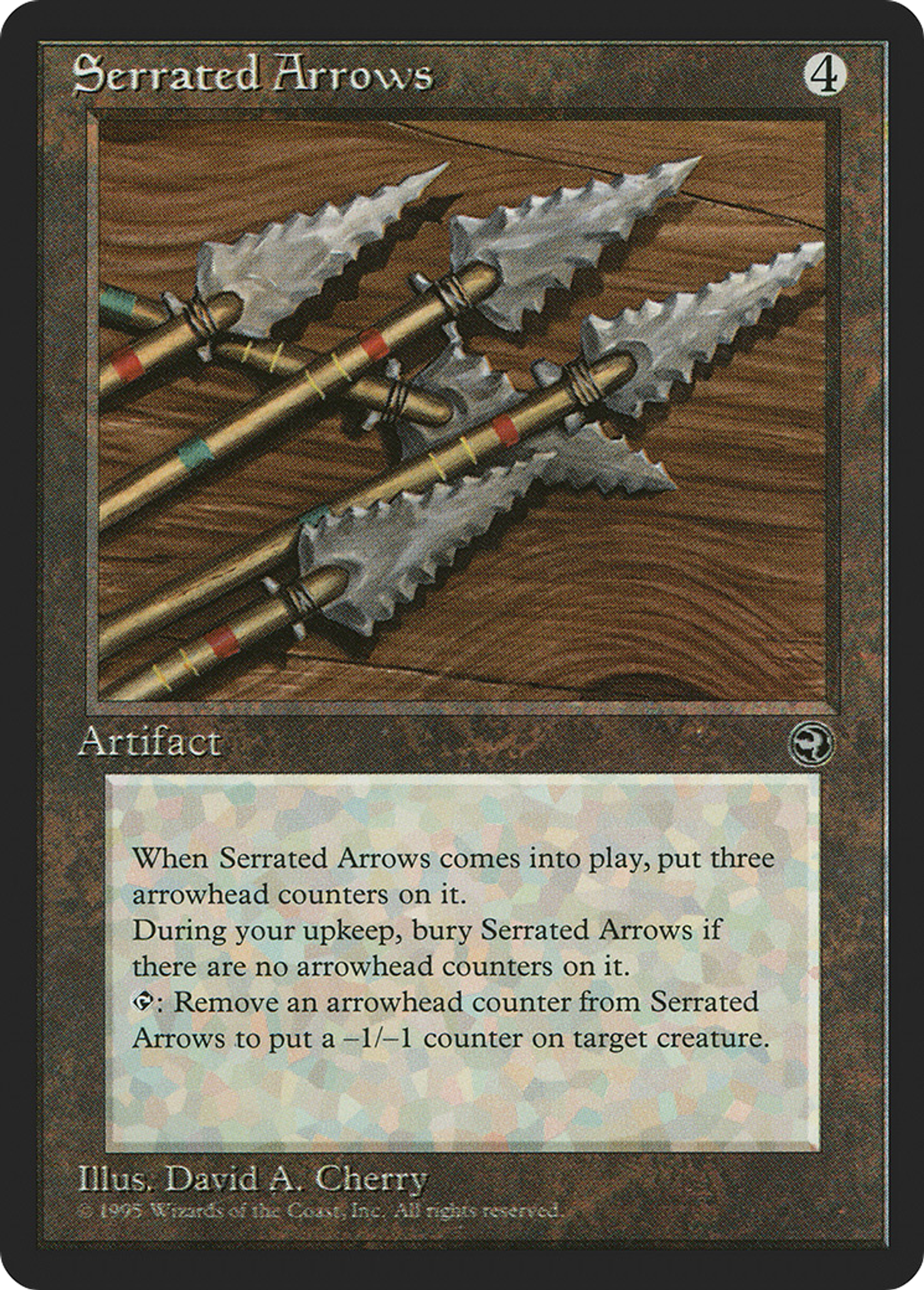 Flèches barbelées — Homelands — Magic: The Gathering