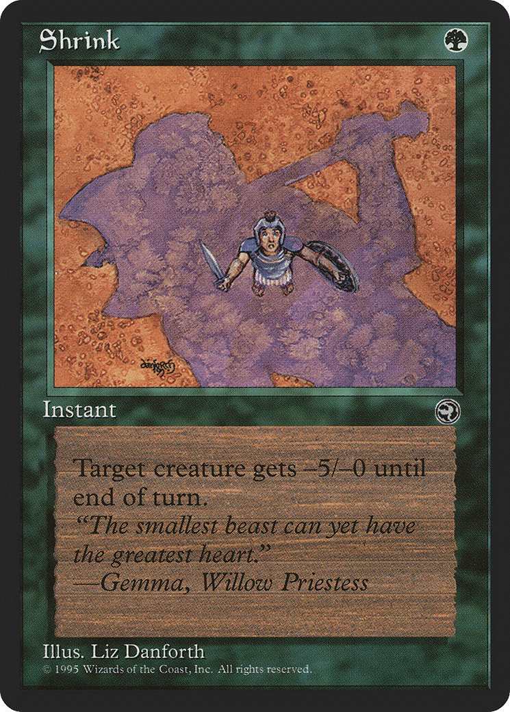 Shrink — Homelands — Magic: The Gathering