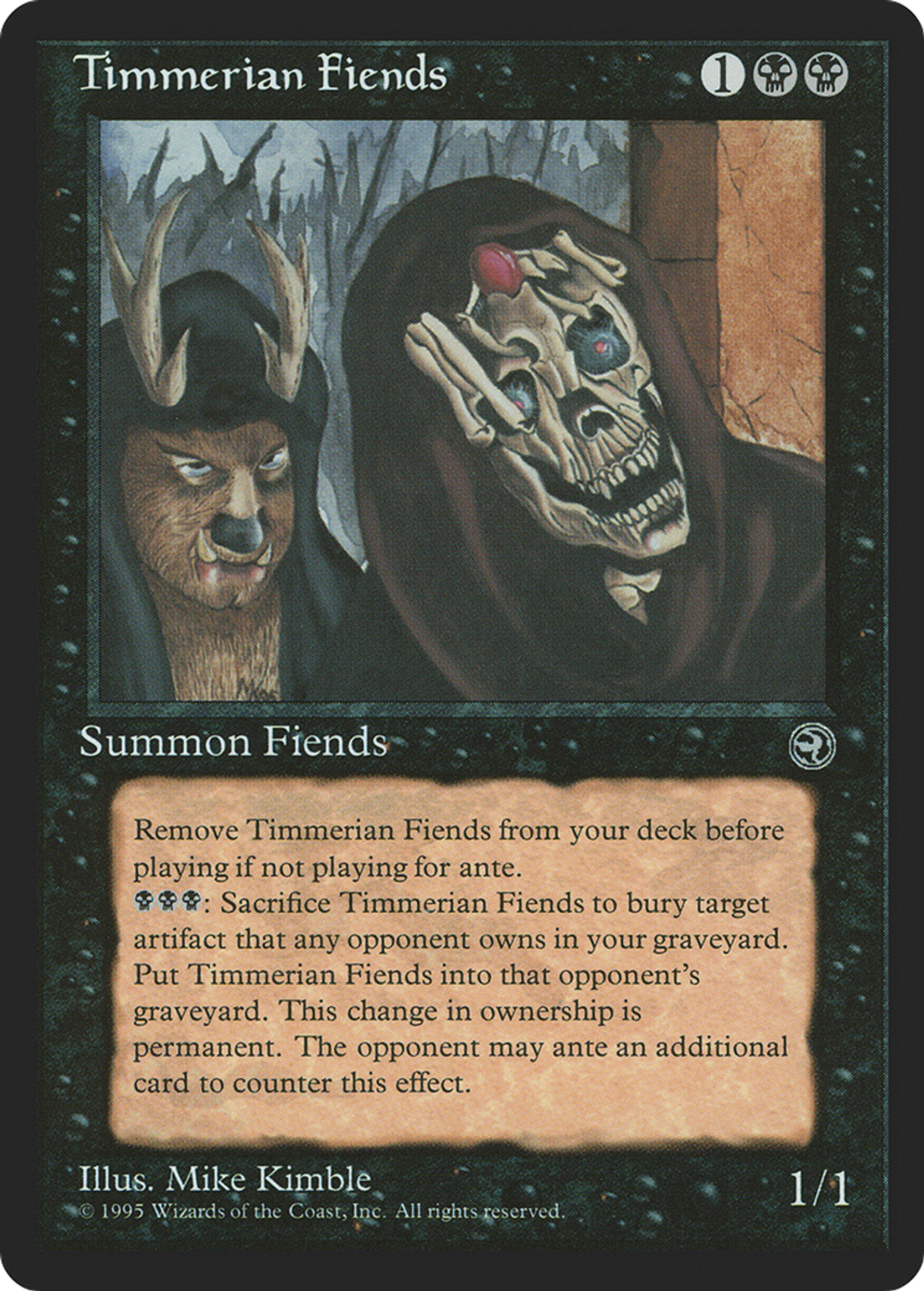 Fielleux timèriens — Homelands — Magic: The Gathering