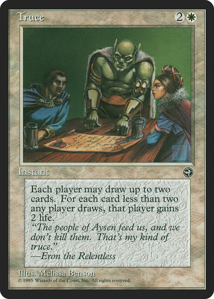 Truce — Homelands — Magic: The Gathering