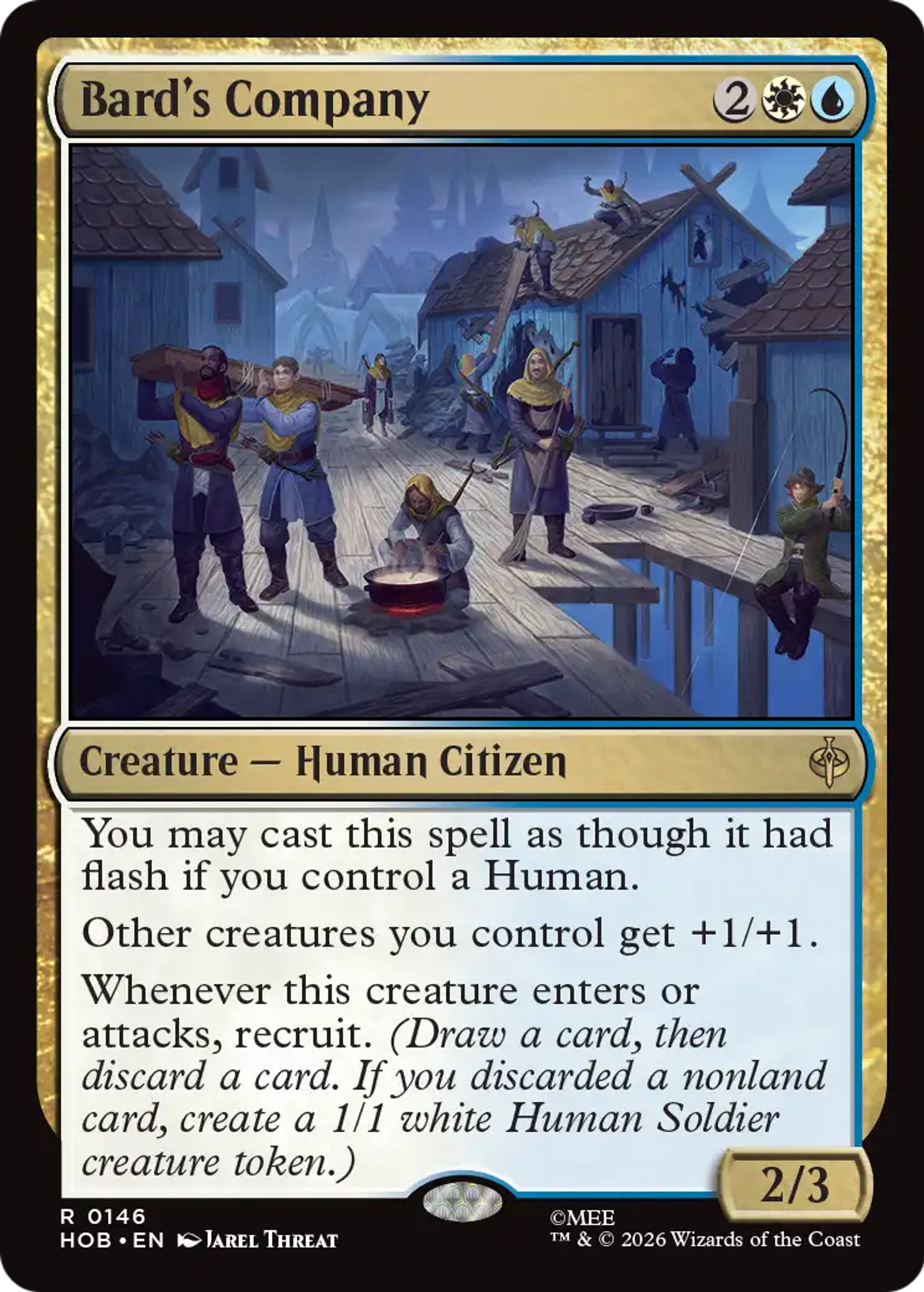 Bard's Company — The Hobbit — Magic: The Gathering