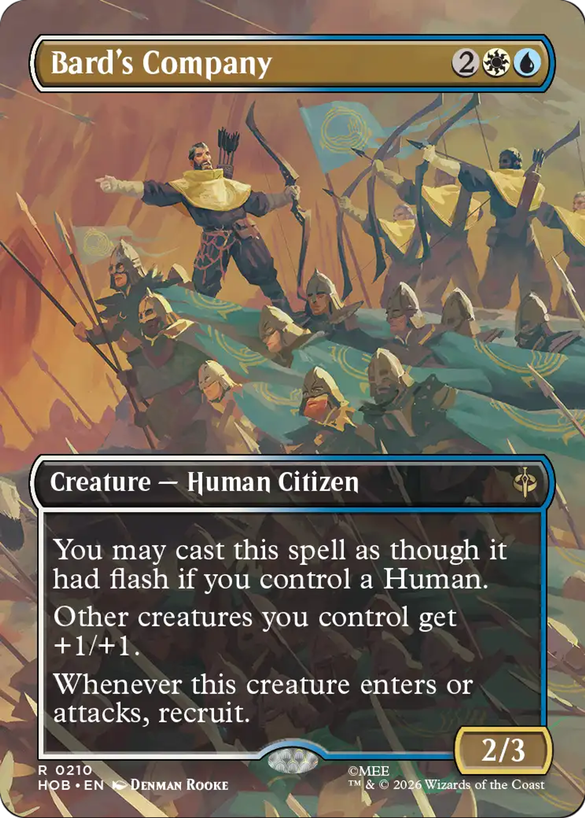 Bard's Company — The Hobbit — Magic: The Gathering