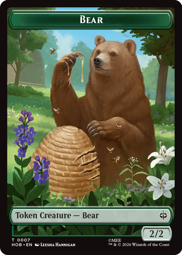 Bear — The Hobbit — Magic: The Gathering