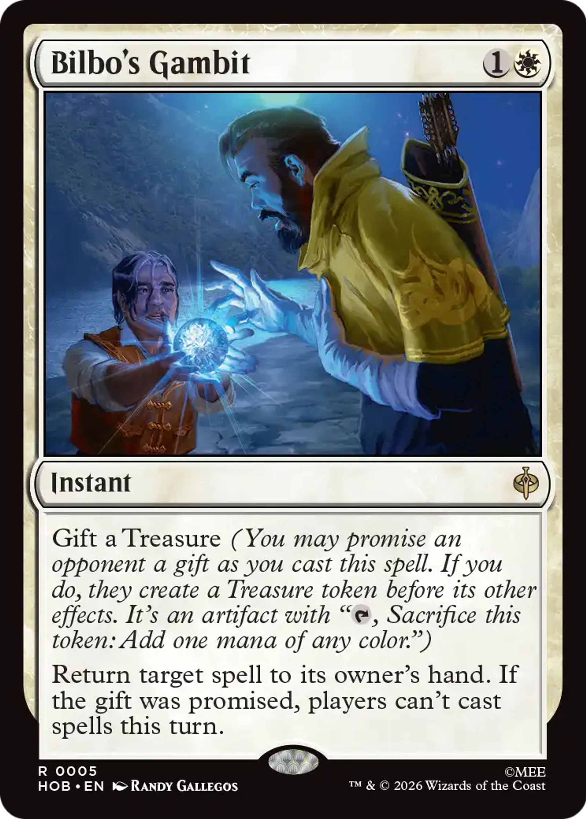 Bilbo's Gambit — The Hobbit — Magic: The Gathering