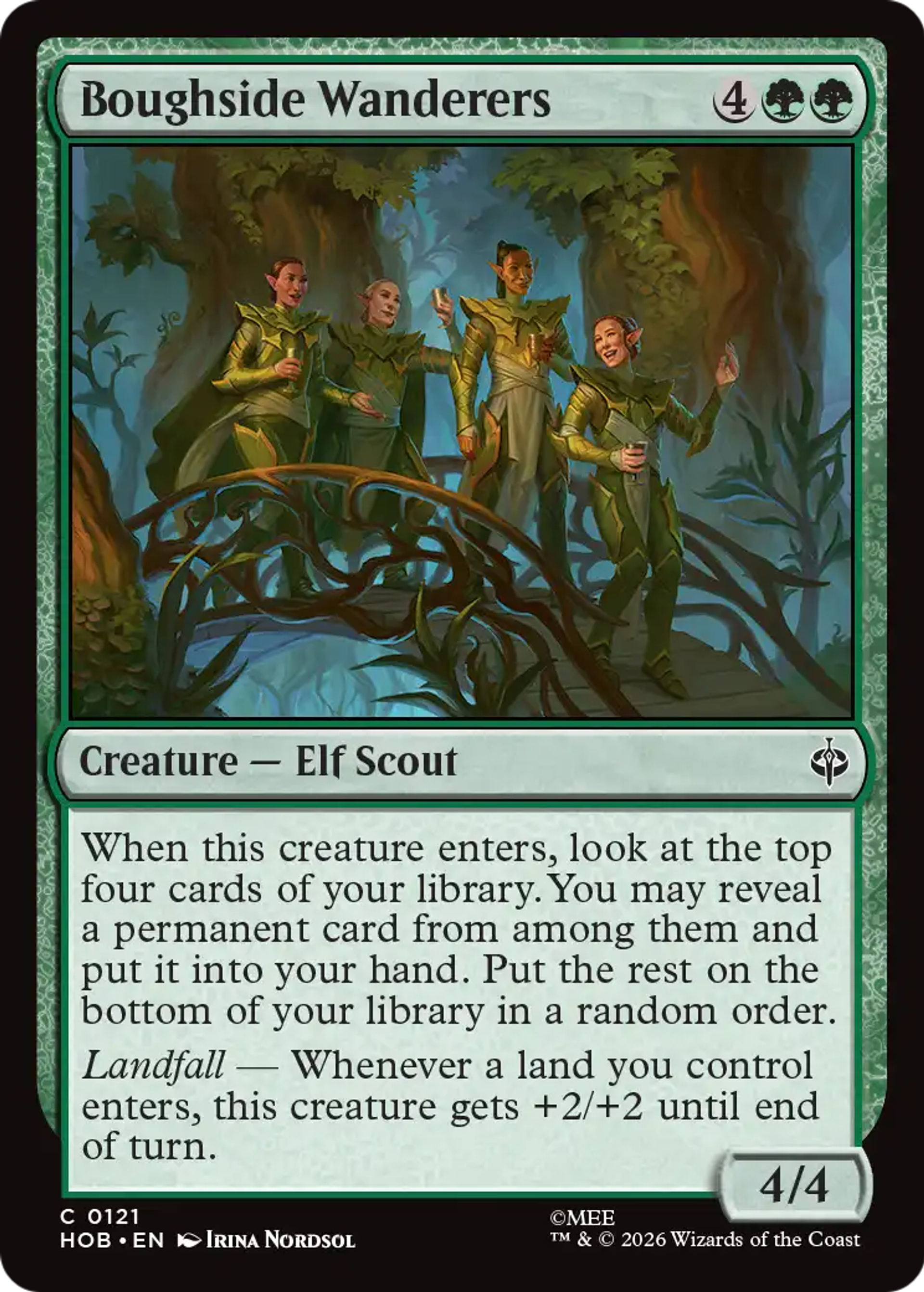 Boughside Wanderers — The Hobbit — Magic: The Gathering