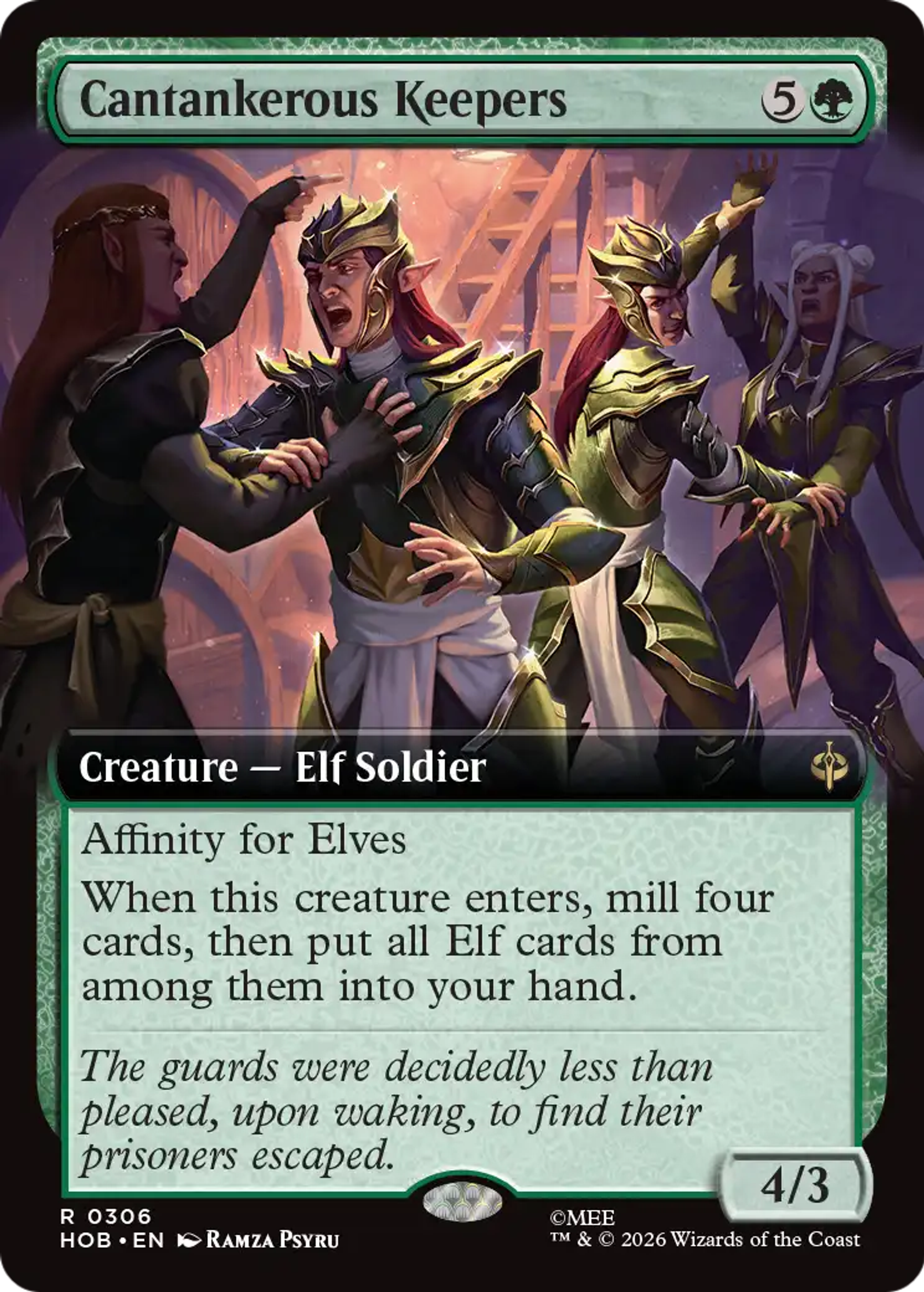 Cantankerous Keepers — The Hobbit — Magic: The Gathering