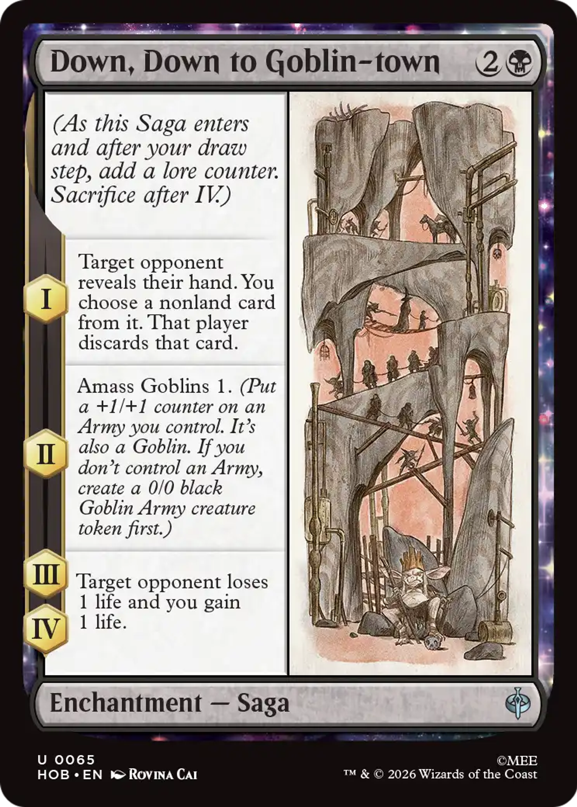 Down, Down to Goblin-town — The Hobbit — Magic: The Gathering