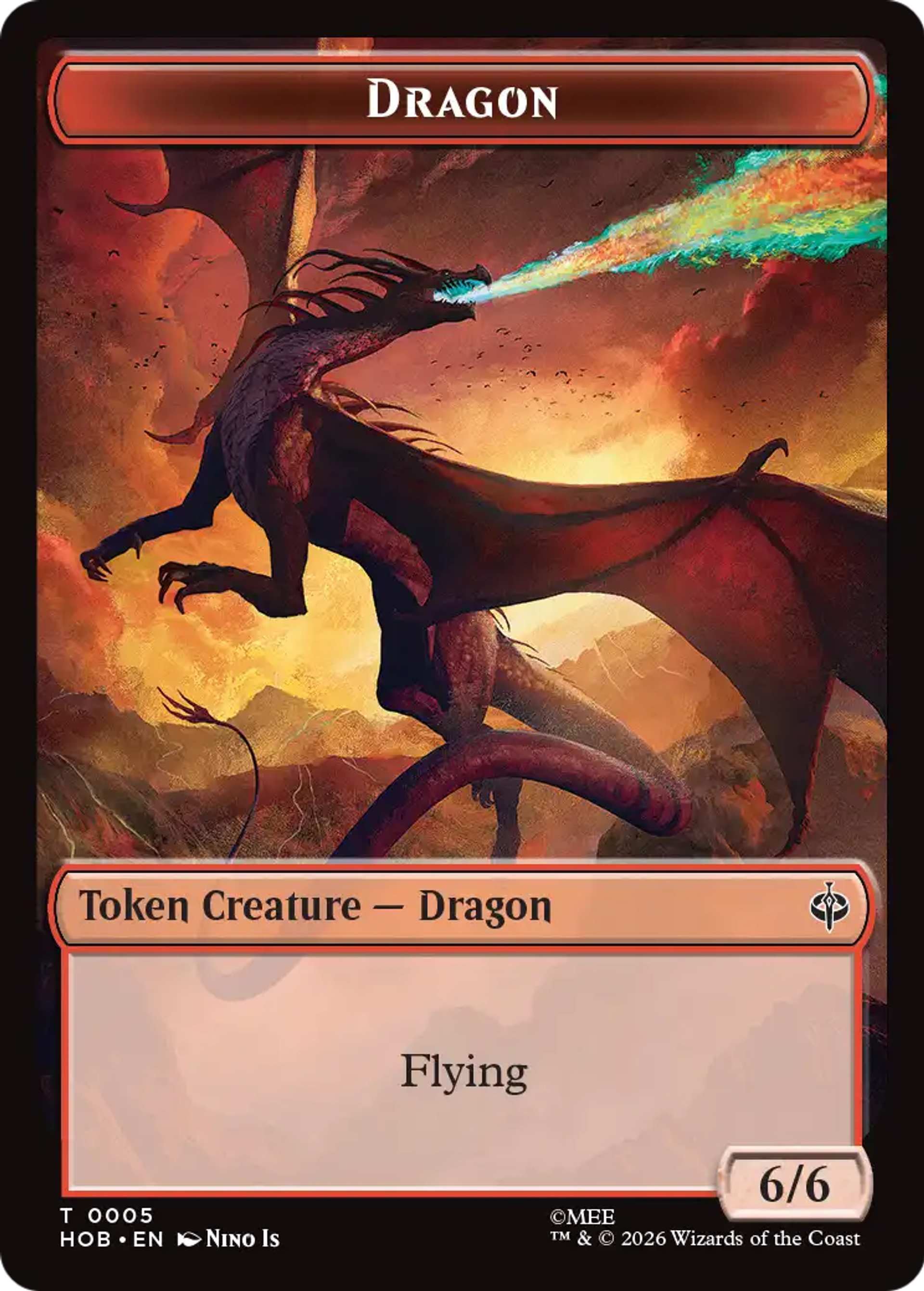 Dragon — The Hobbit — Magic: The Gathering
