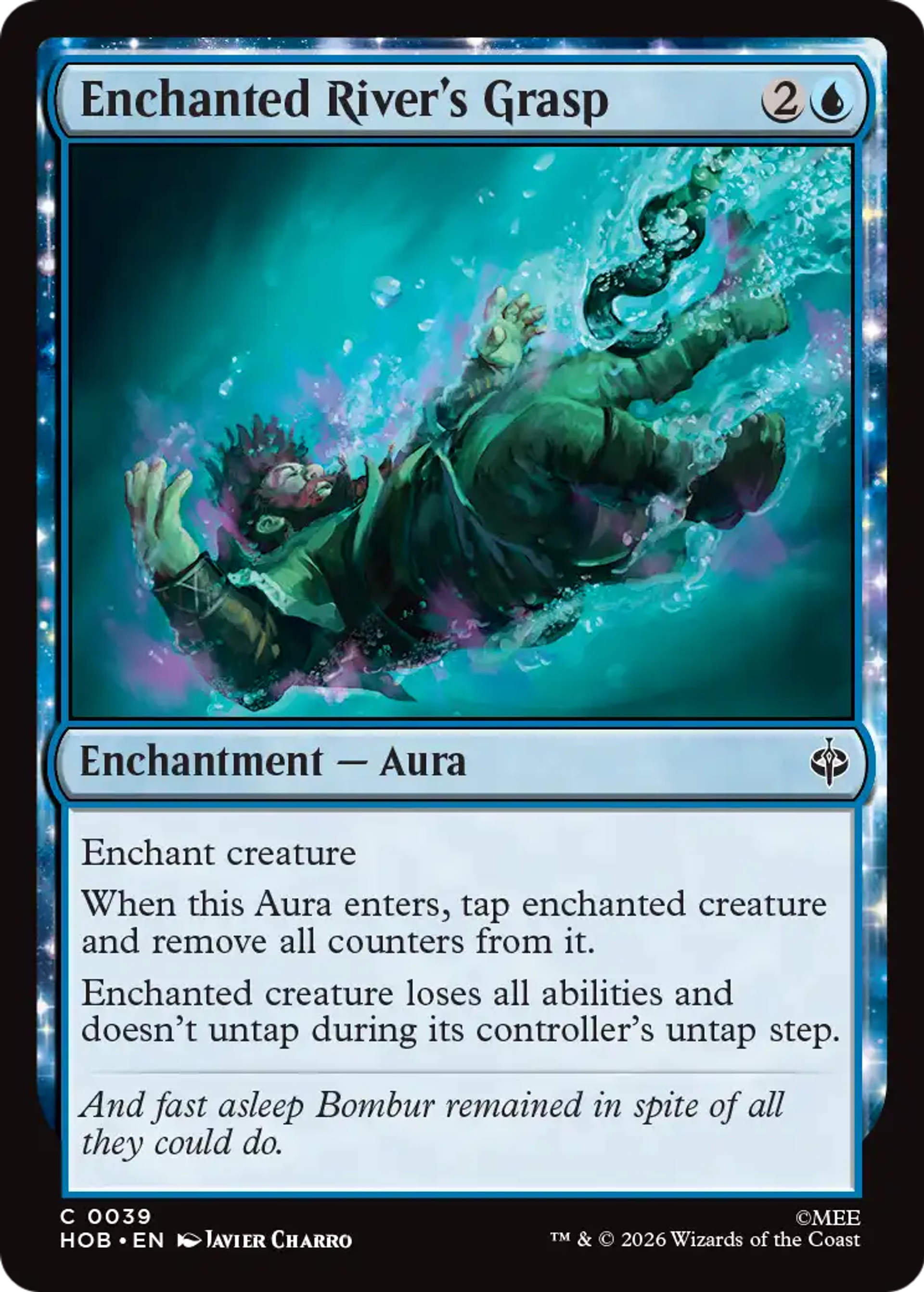 Enchanted River's Grasp — The Hobbit — Magic: The Gathering