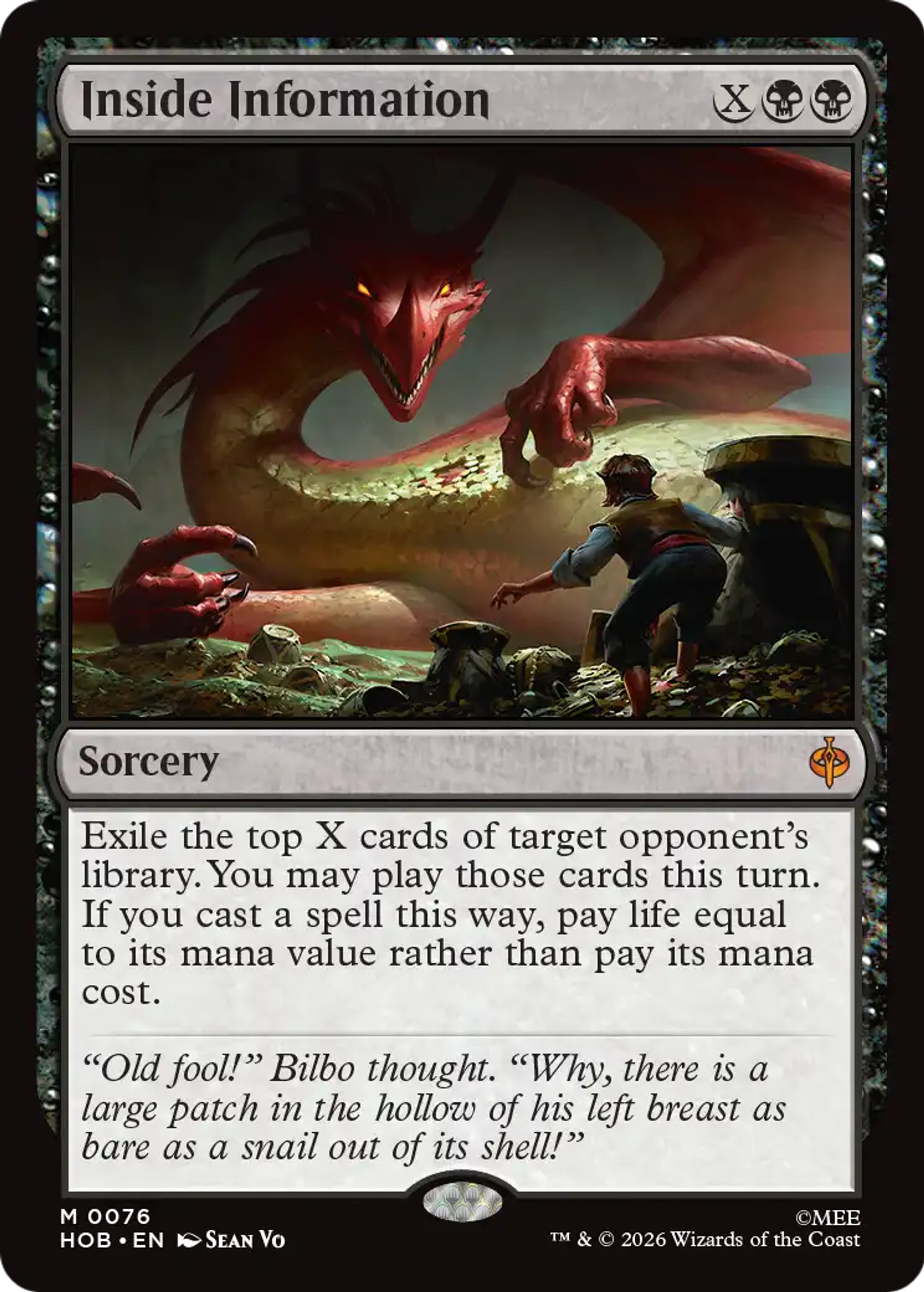 Inside Information — The Hobbit — Magic: The Gathering