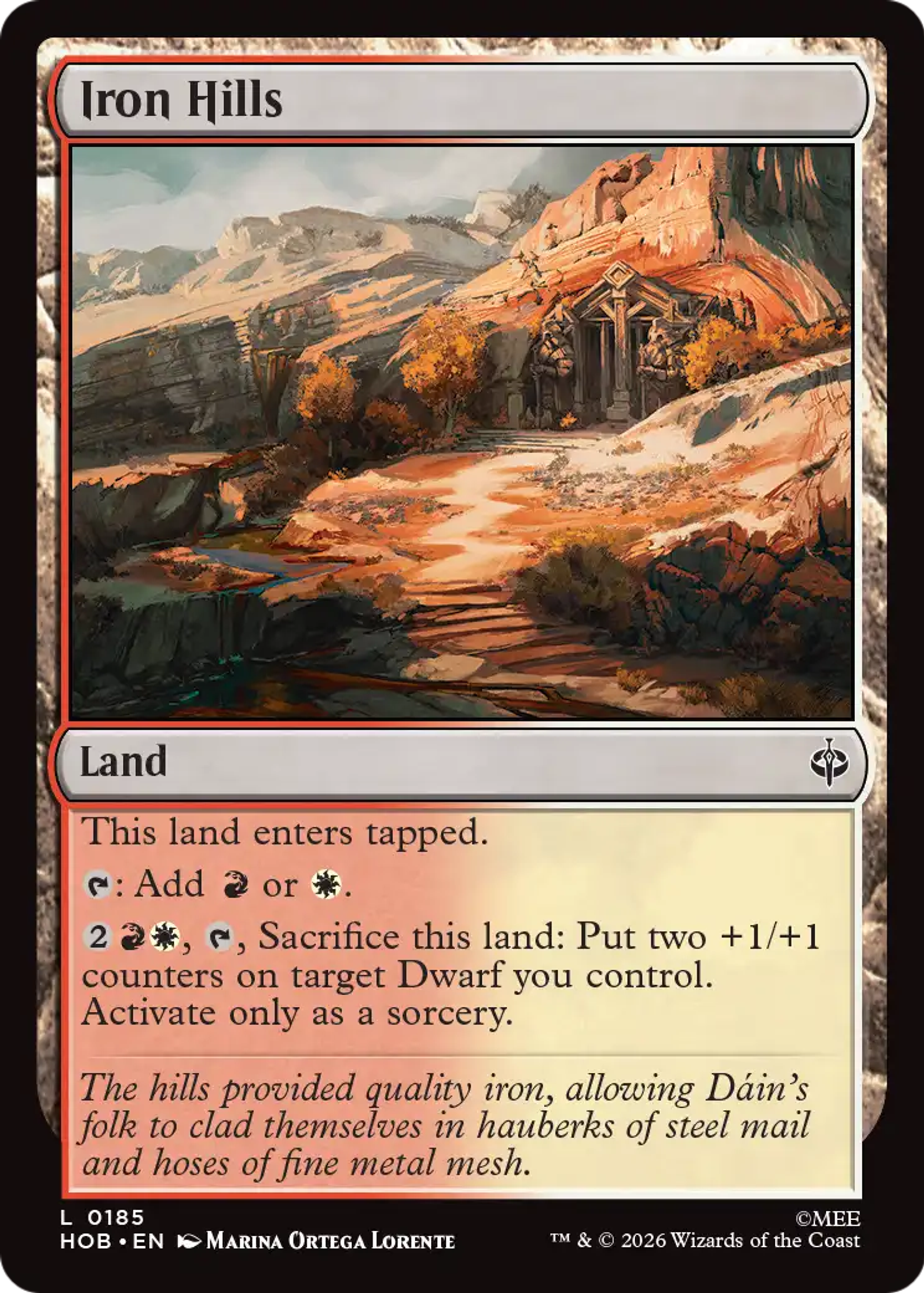 Iron Hills — The Hobbit — Magic: The Gathering