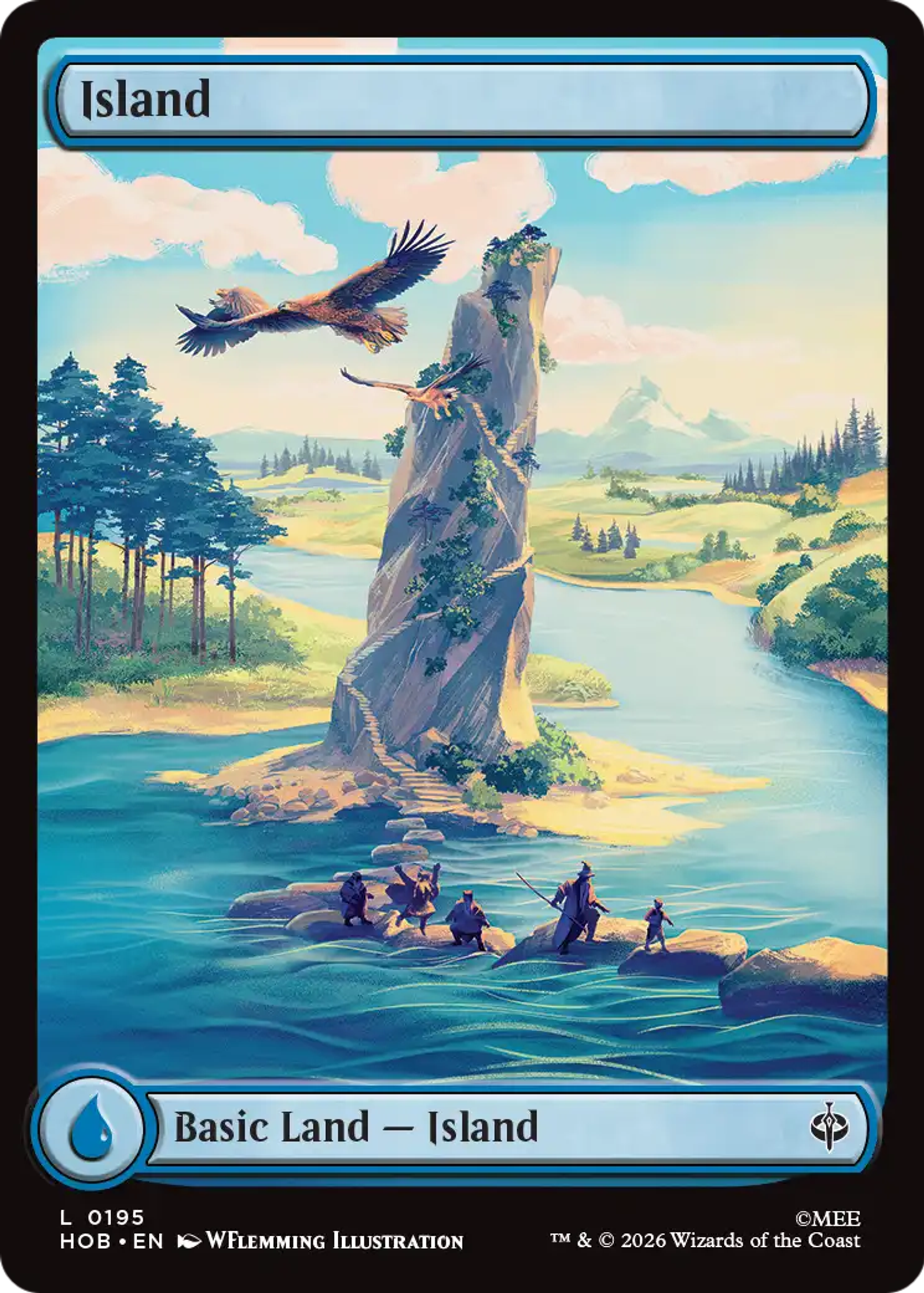 Island — The Hobbit — Magic: The Gathering